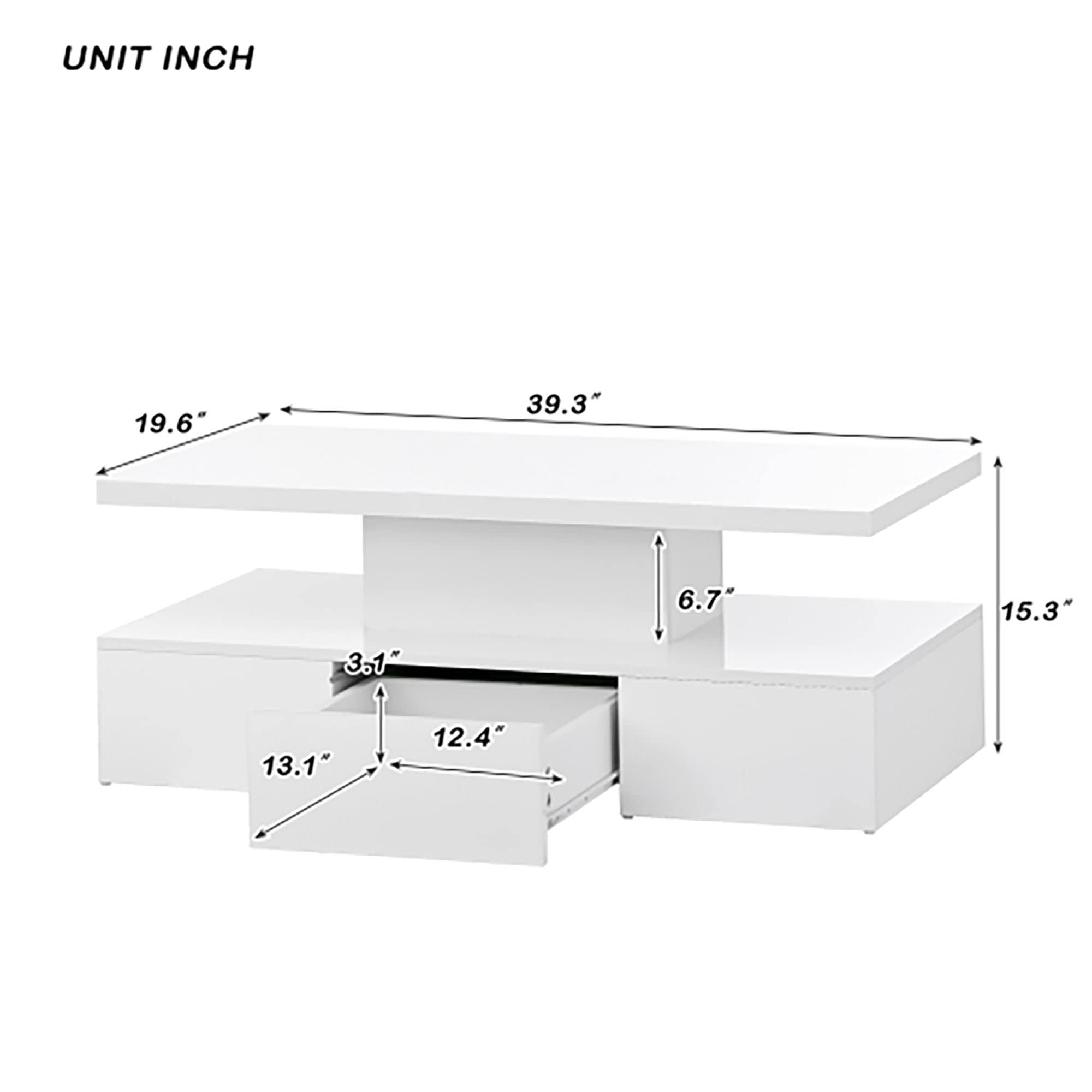 Clihome OTCH-282360-2AD Coffee-Tables - View #9