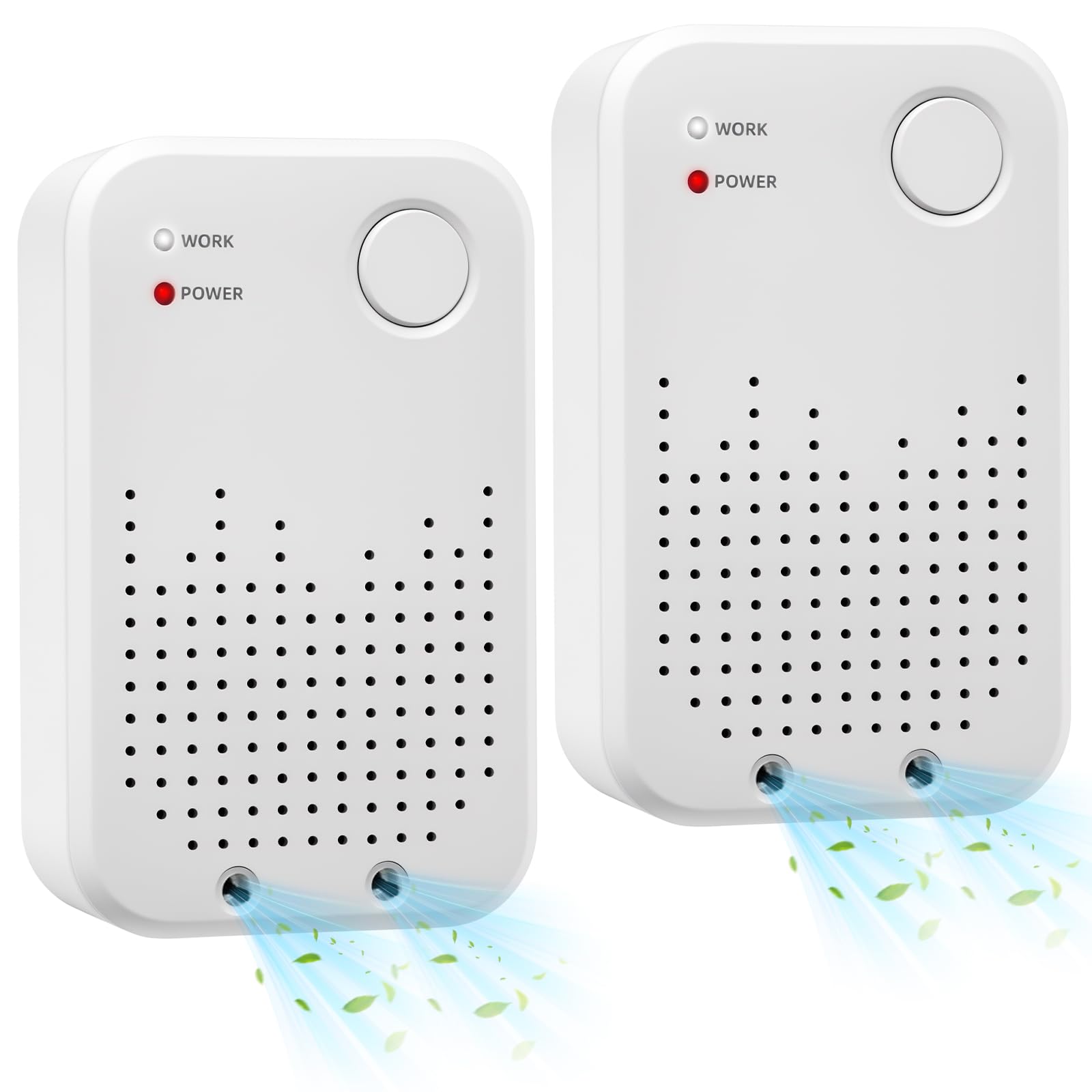 AKSCYZM  Plug In Air Ionizer for Home Negative Ion Generator Portable Filterless Air Purifier for Odors Smoke Pet Dander Pollen Energy Efficient