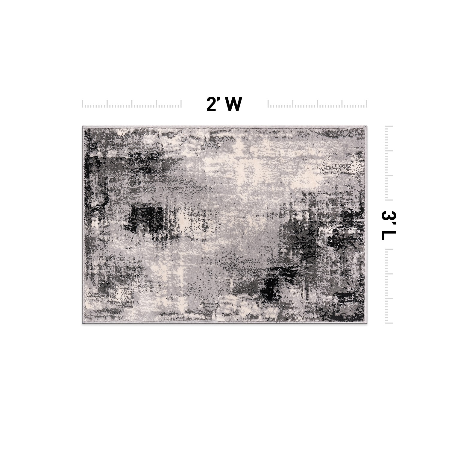 World Rug Gallery 4053BLACK2X3 rugs - View #2