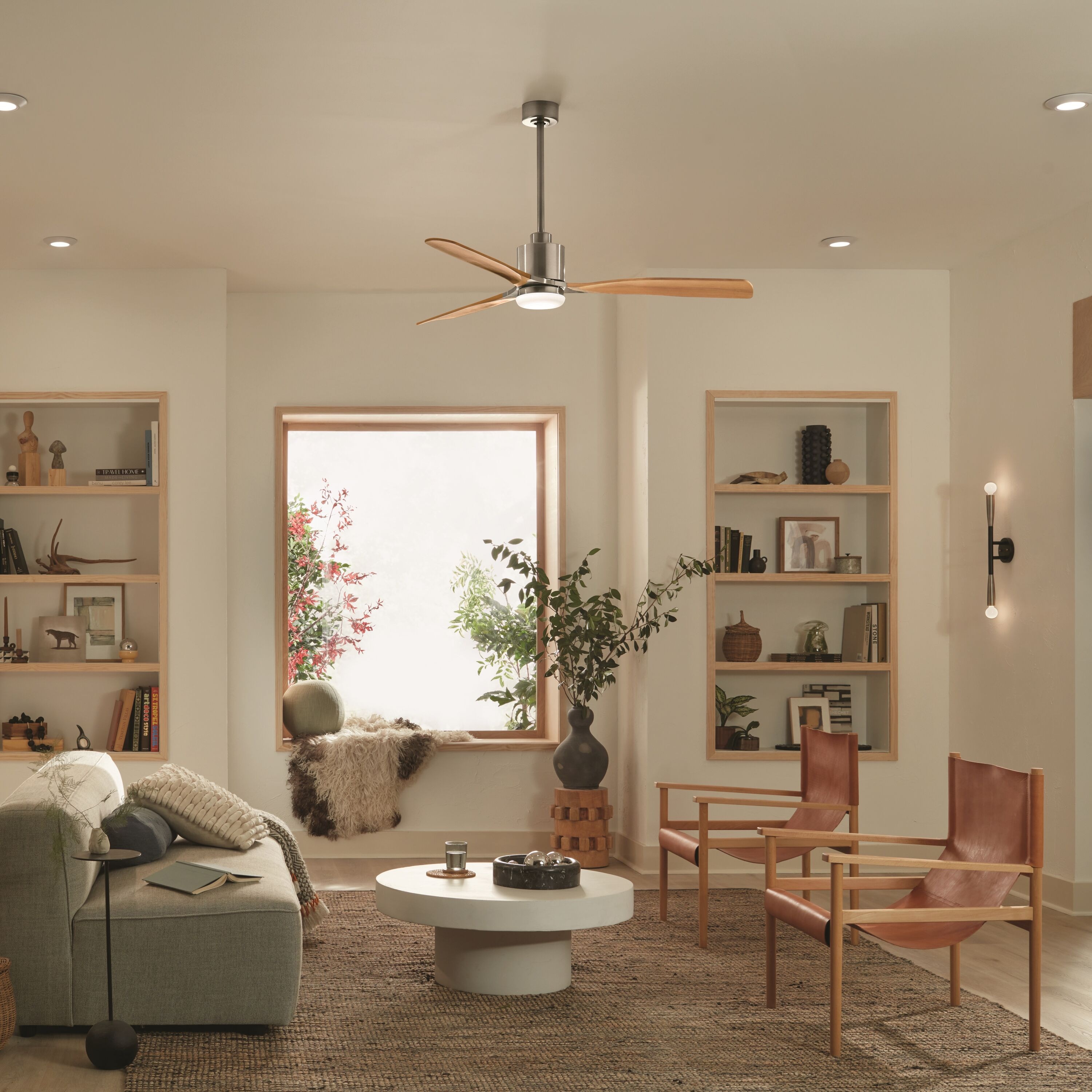 Kichler 300075BSS Ceiling-Fans - View #3