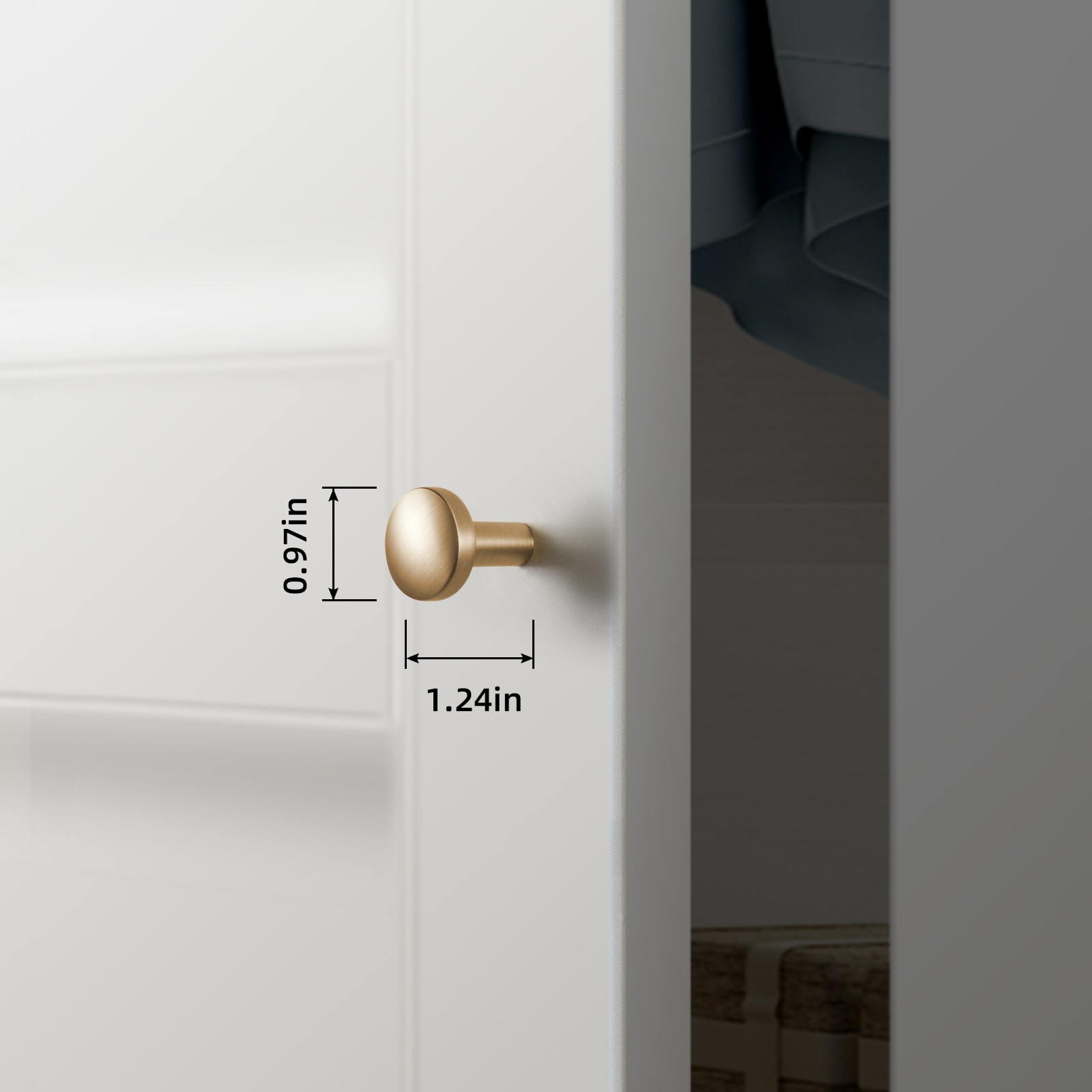 Miaokesen 1827CB-DK-PLUS Cabinet-Knobs - View #2