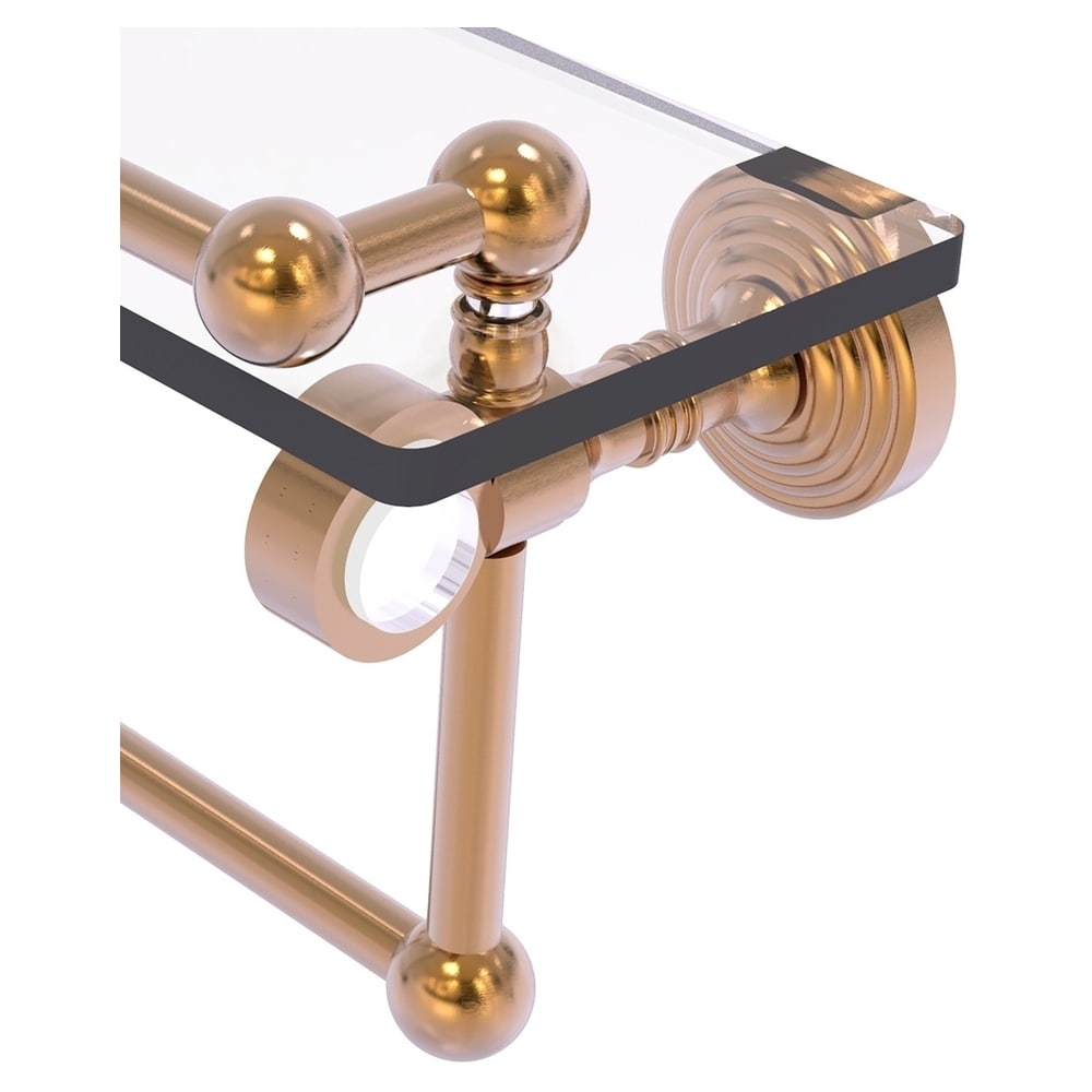 Allied Brass PG-1TB-16-GAL-BBR Bathroom-Shelves - View #2