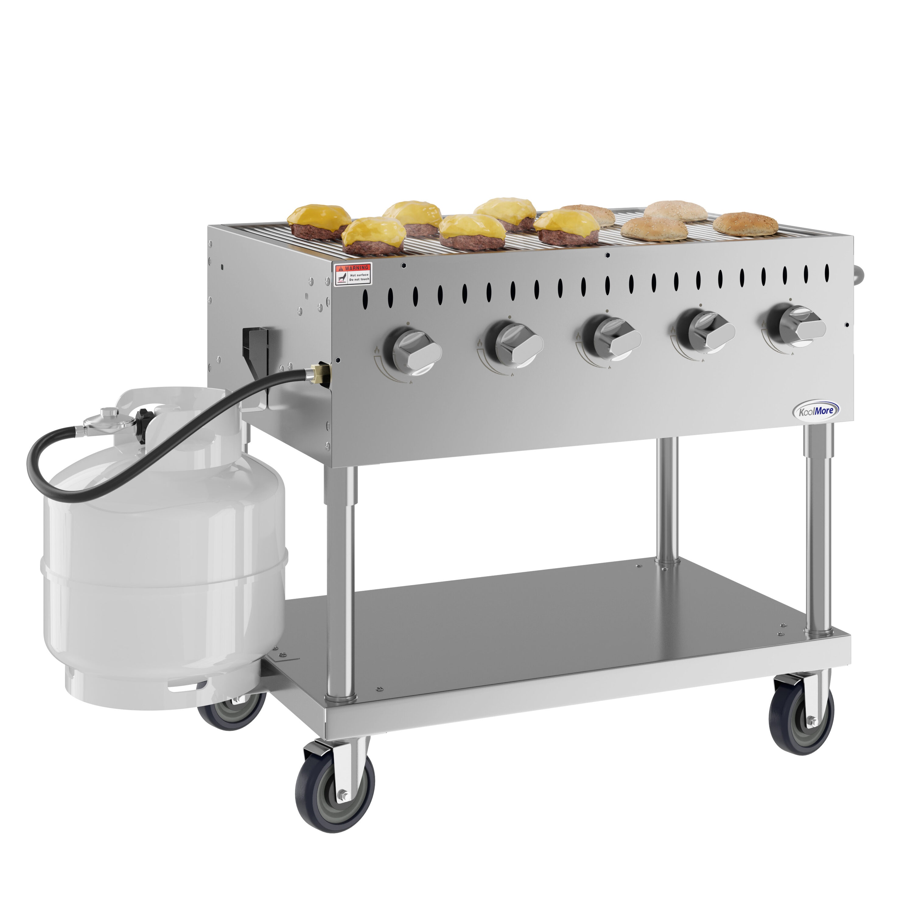 KoolMore LOW-KM-CGM-36 Gas-Grill - View #5