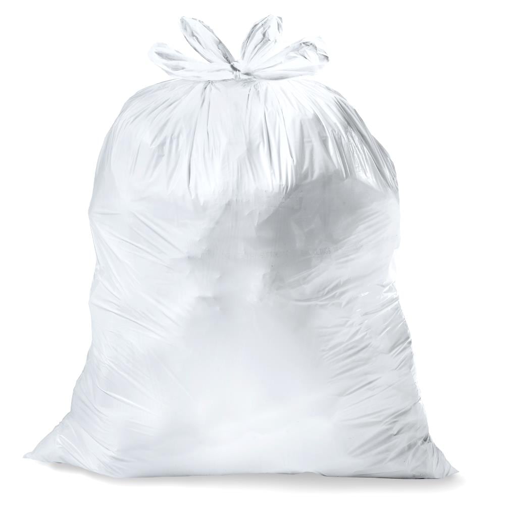 6 pieces 47ct 13gal Flap Tie Trash Bag - Garbage & Storage Bags - at 