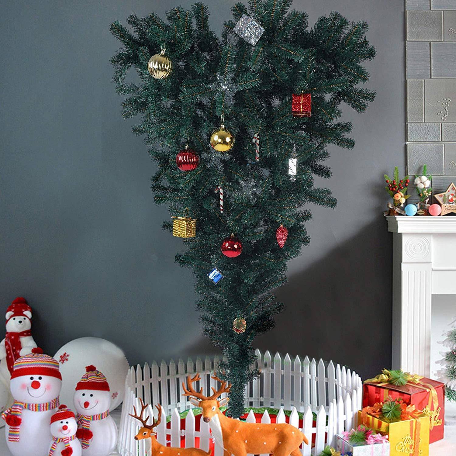 WELLFOR CR-K-M0924GN Artificial-Christmas-Trees - View #3