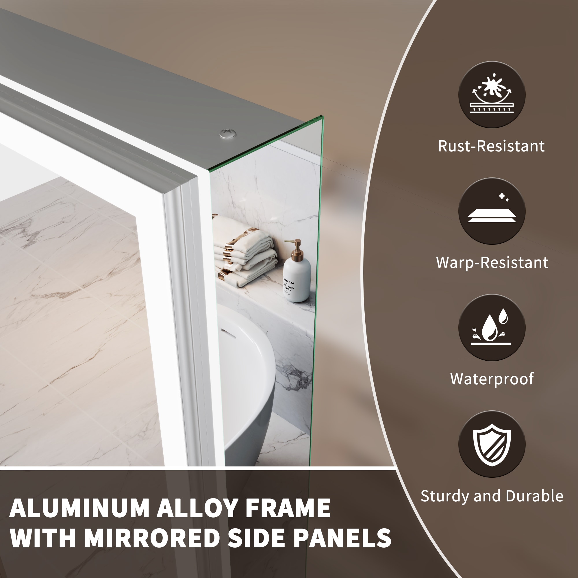 ExBrite W7MC3636 Bathroom-Medicine-Cabinets - View #15