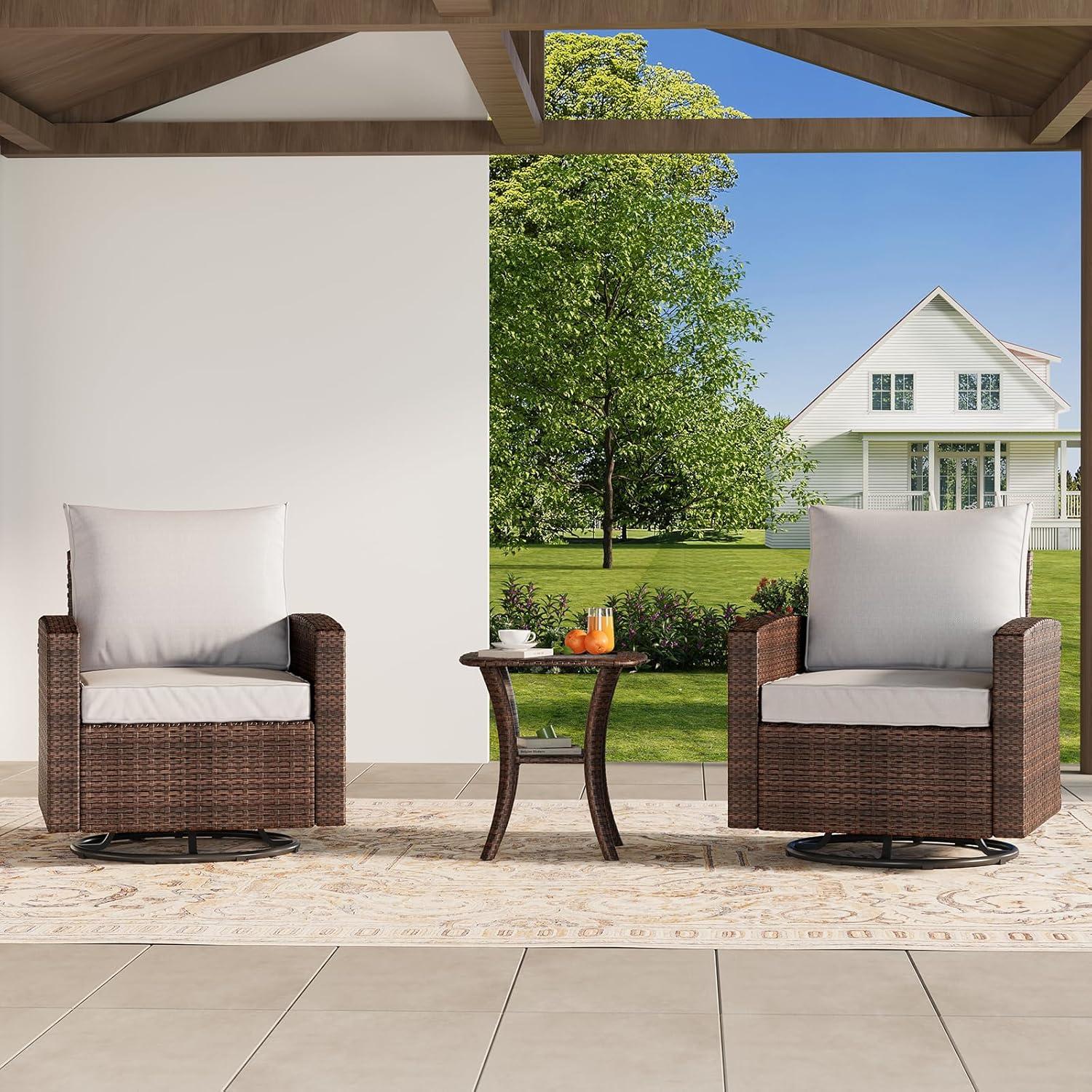 Garvee LXL-PPG-339VUK99 Patio-Conversation-Sets - View #6