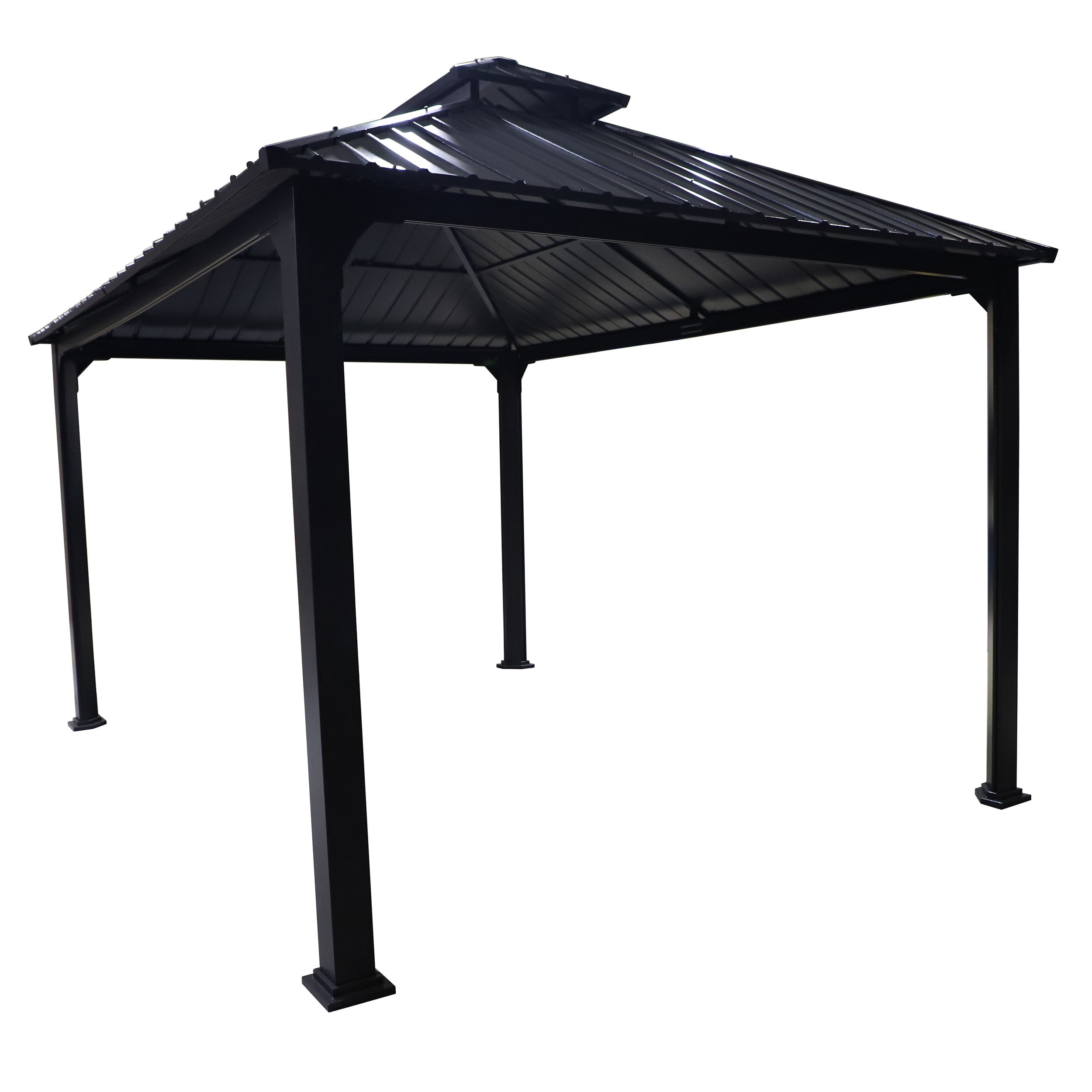 allen + roth GFM60131Q Wood-Resin-Gazebos - View #5