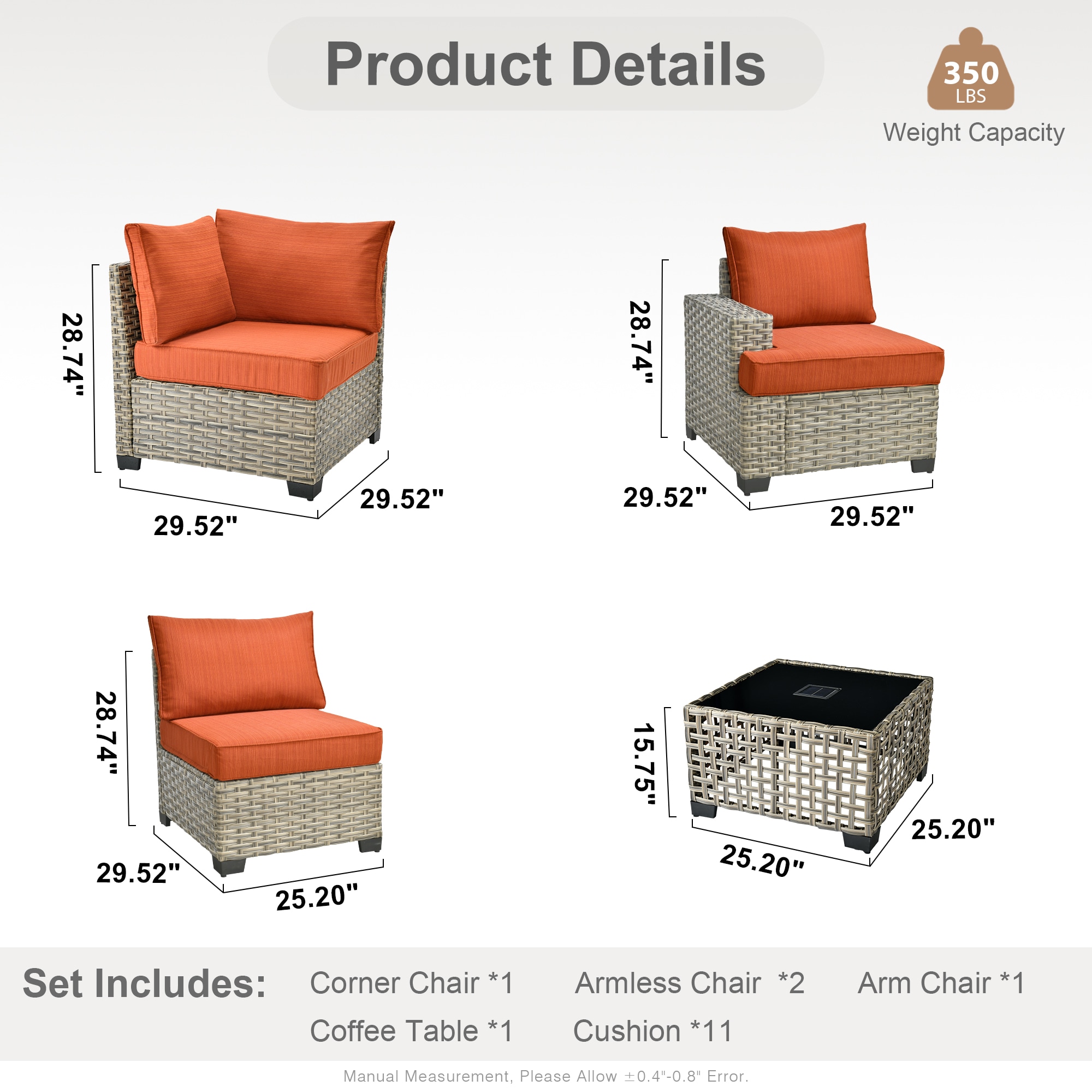 Caodoc L5-TBS806-1 Patio-Sofas-Daybeds - View #6