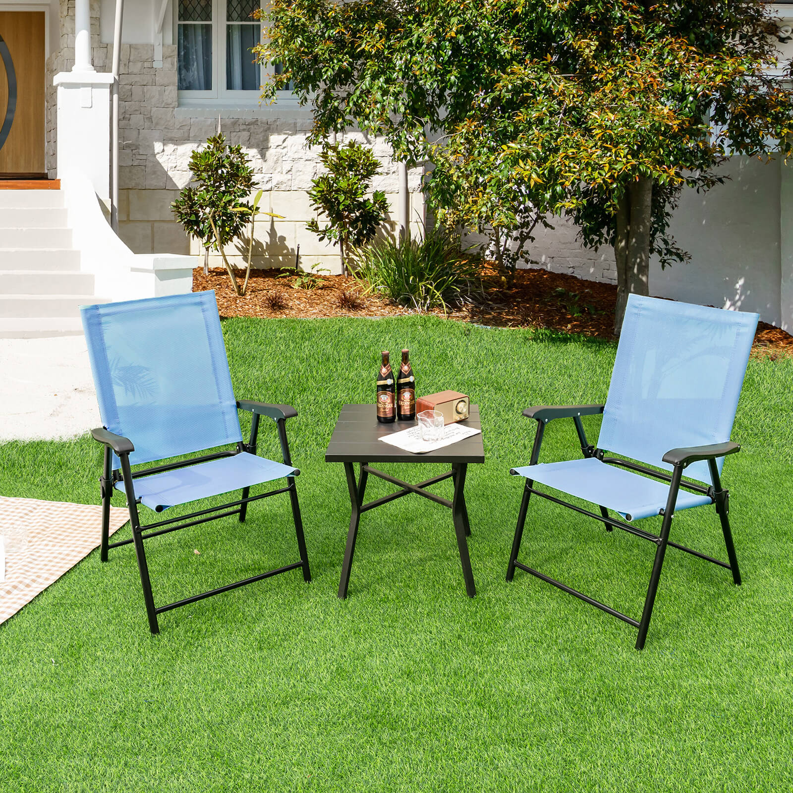 Forclover FBR-425BL-2 Patio-Chairs - View #3