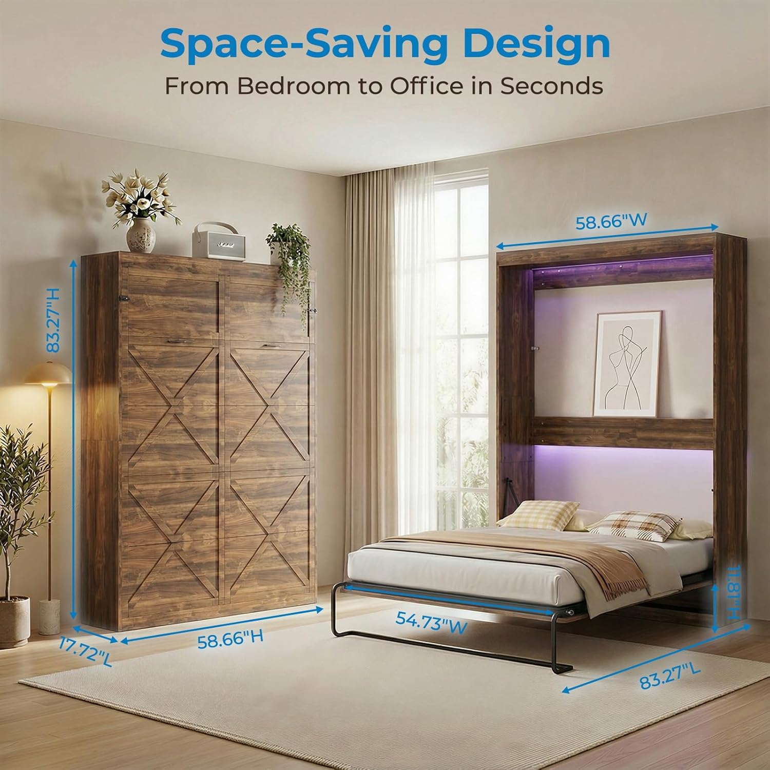 Mjkone LW16040-W-B beds - View #3