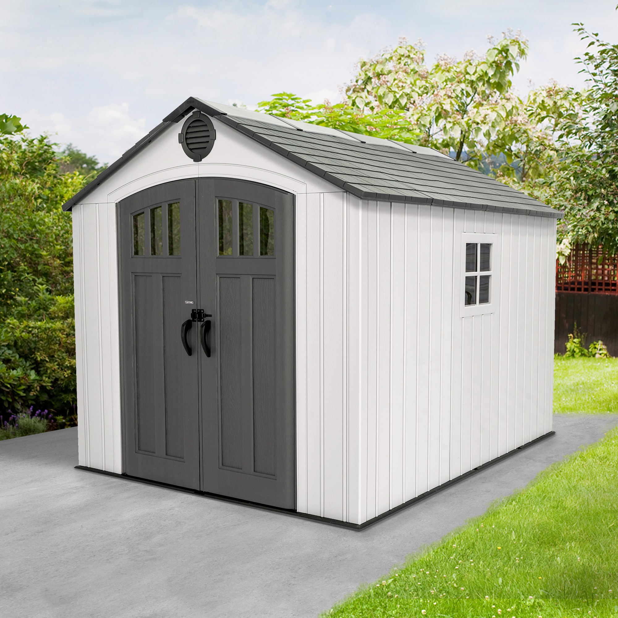 LIFETIME PRODUCTS 60469 Vinyl-Resin-Storage-Buildings - View #5