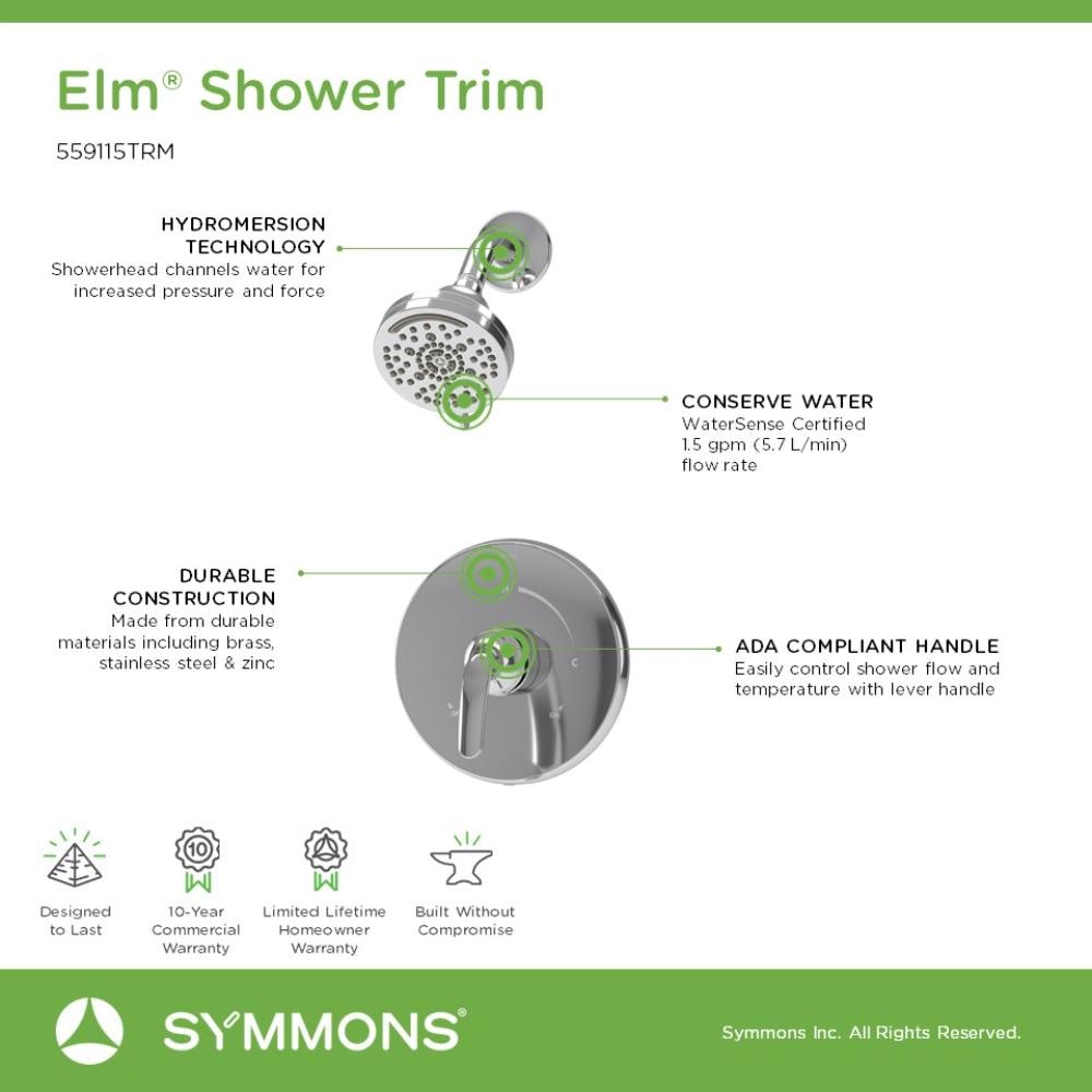 Symmons 559115TRM Tub-Shower-Faucets - View #3