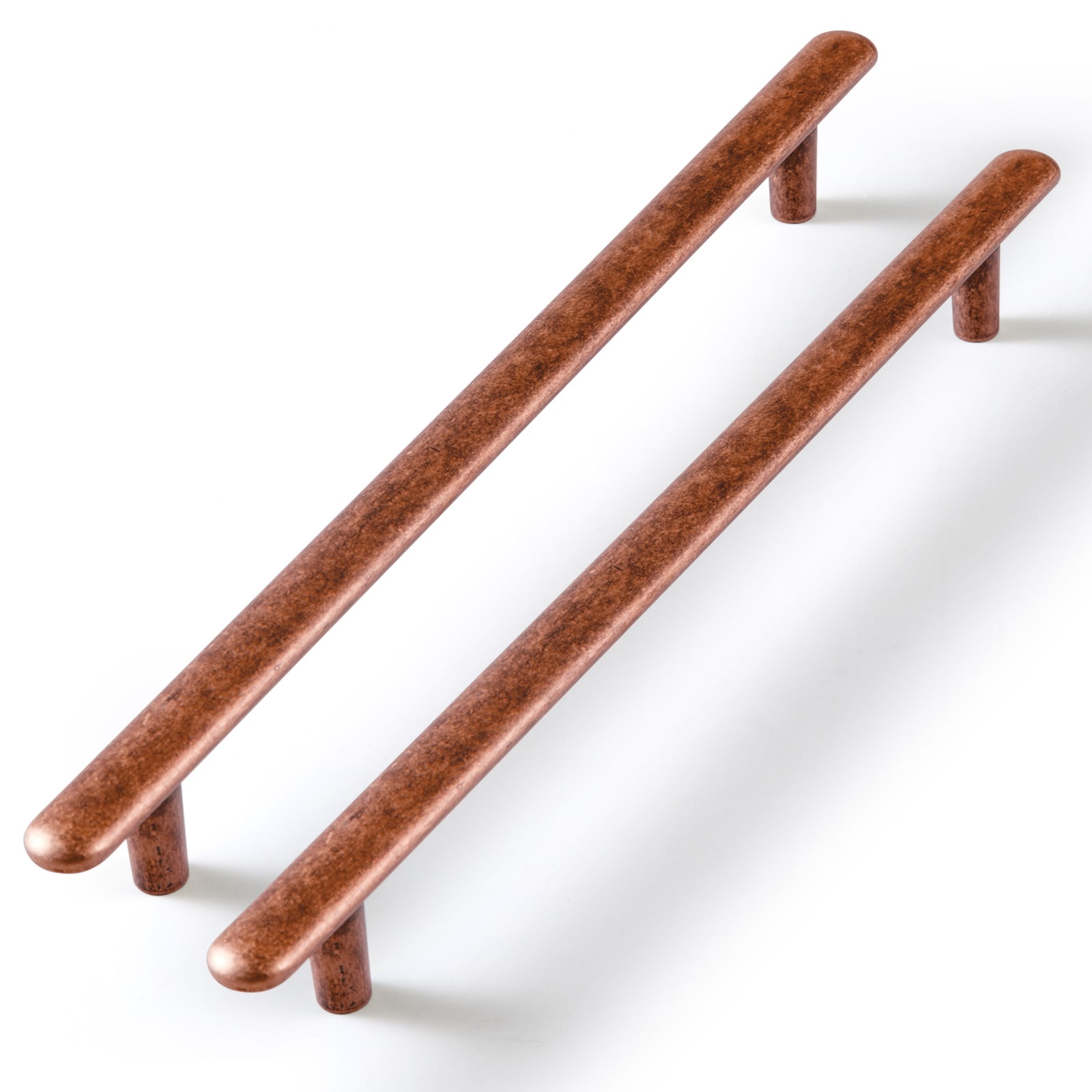 Miaokesen 9572AC-192 7-9/16-in , 192mm Center to Center Antique Copper Novelty Handle 6 -Pack