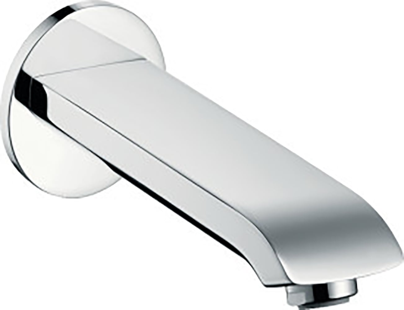 Chrome Universal Fit Bathtub Spout (Escutcheon Included) | - Hansgrohe 31494001
