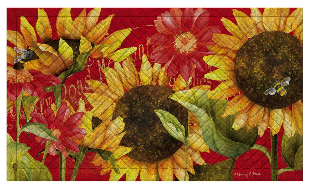 Evergreen 41EM2122 2-ft x 3-ft Multi Polypropylene Rectangular Outdoor Decorative Nature Door Mat