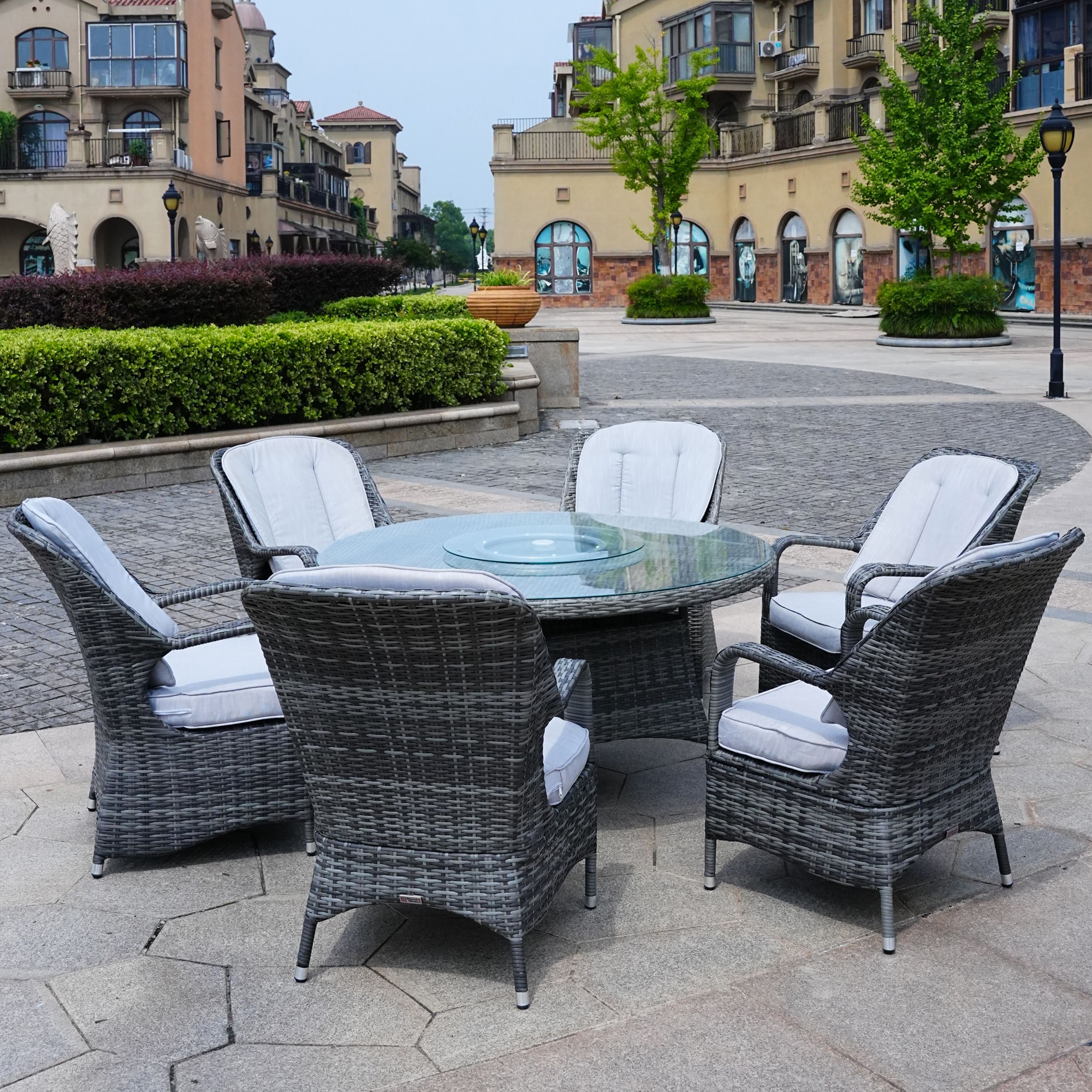 Moda Furnishings CMAD-1711-GR Patio-Dining-Sets - View #3