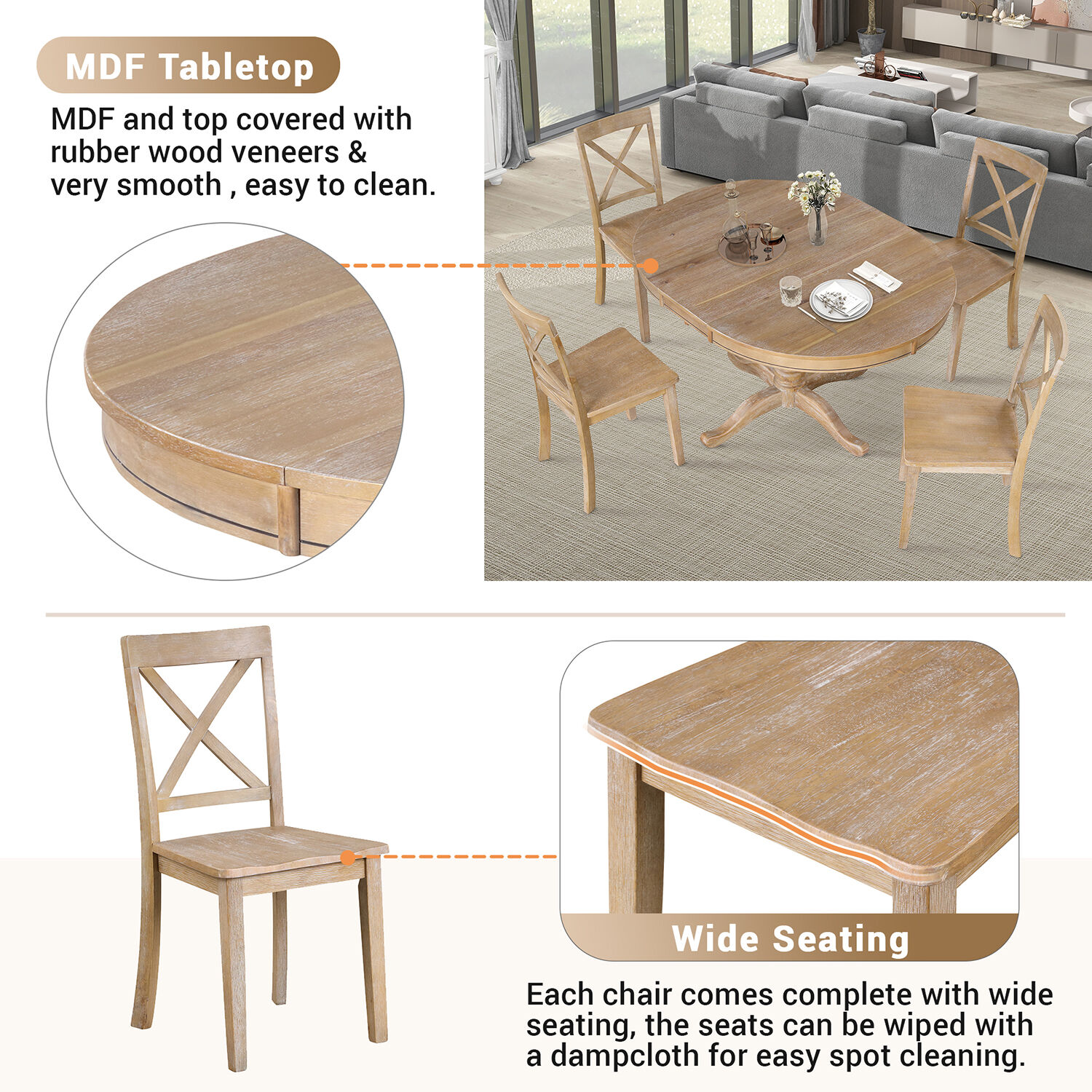Bybafun YA3700175 Dining-Sets - View #4