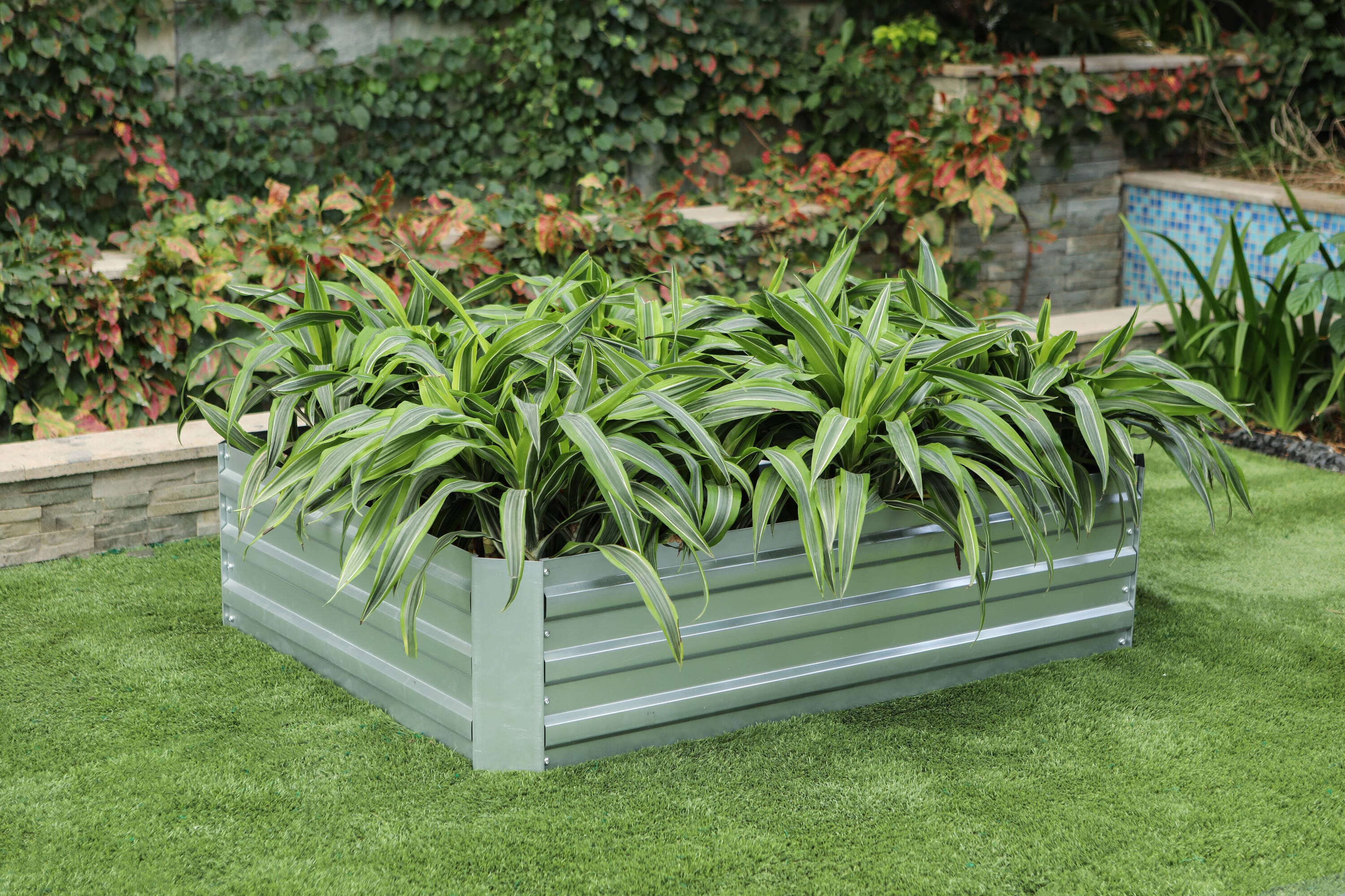 LuxenHome WHPL1271 Raised-Garden-Beds - View #2