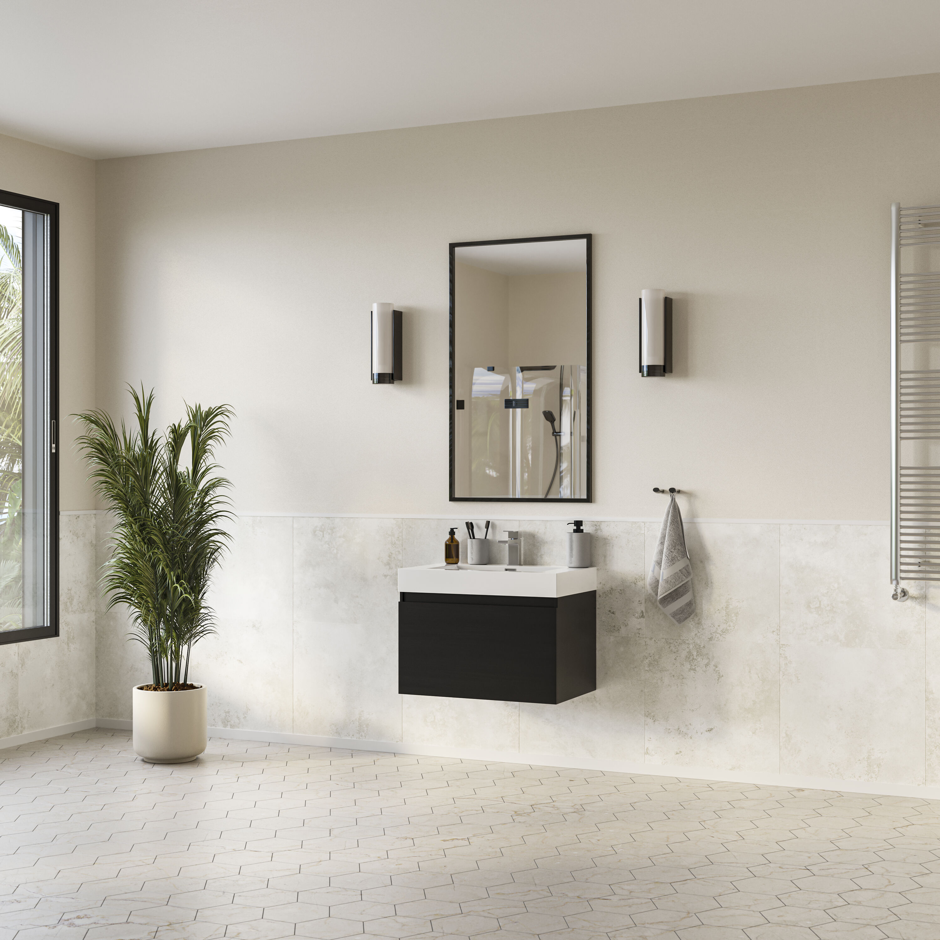 Fresca FCB8007BW-I Bath-Vanity-Combo - View #4