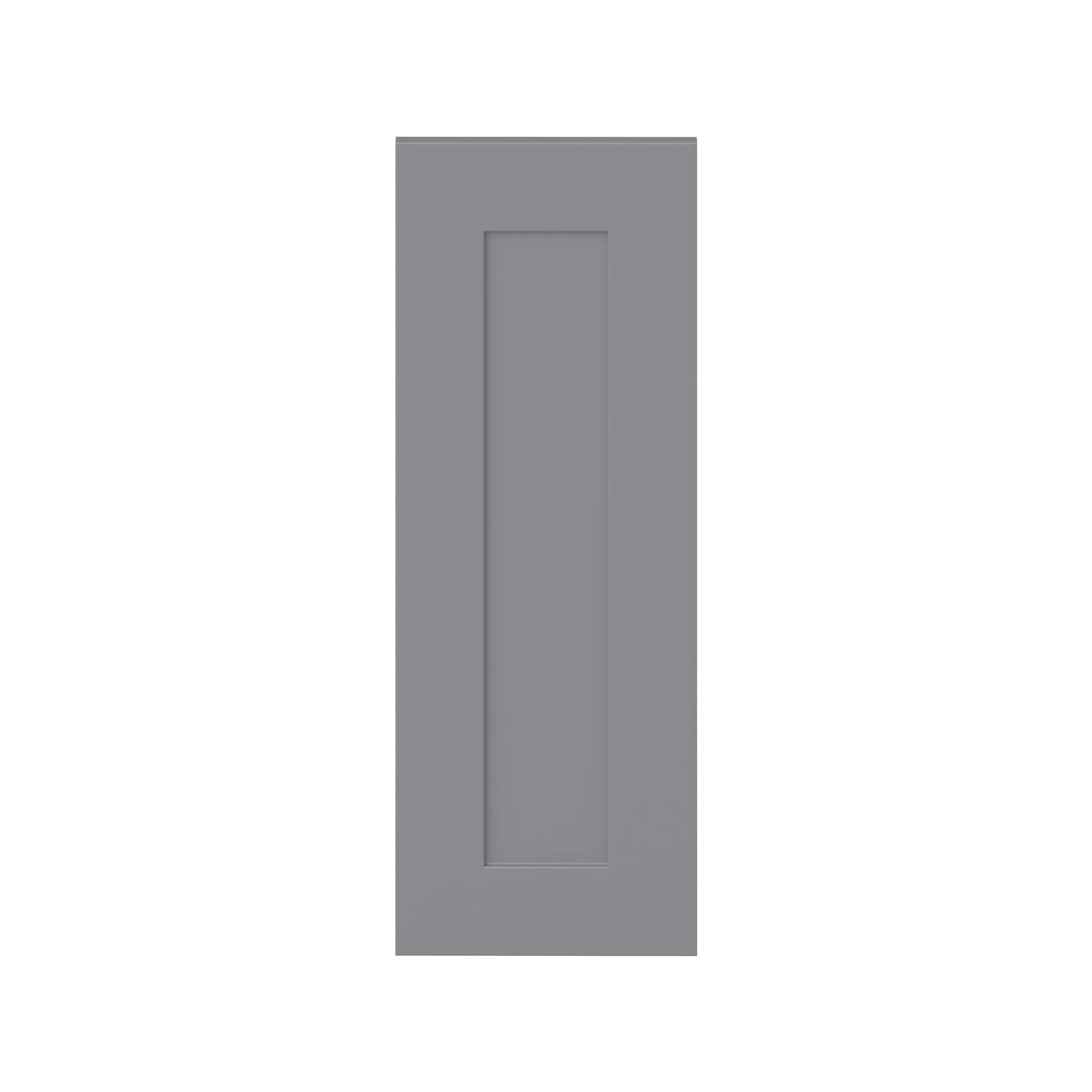 Hugo&Borg DSDR1130-BM Beaumont 11-in W x 30-in H Slate Gray Shaker Base cabinet door (Fits 12-in base box )