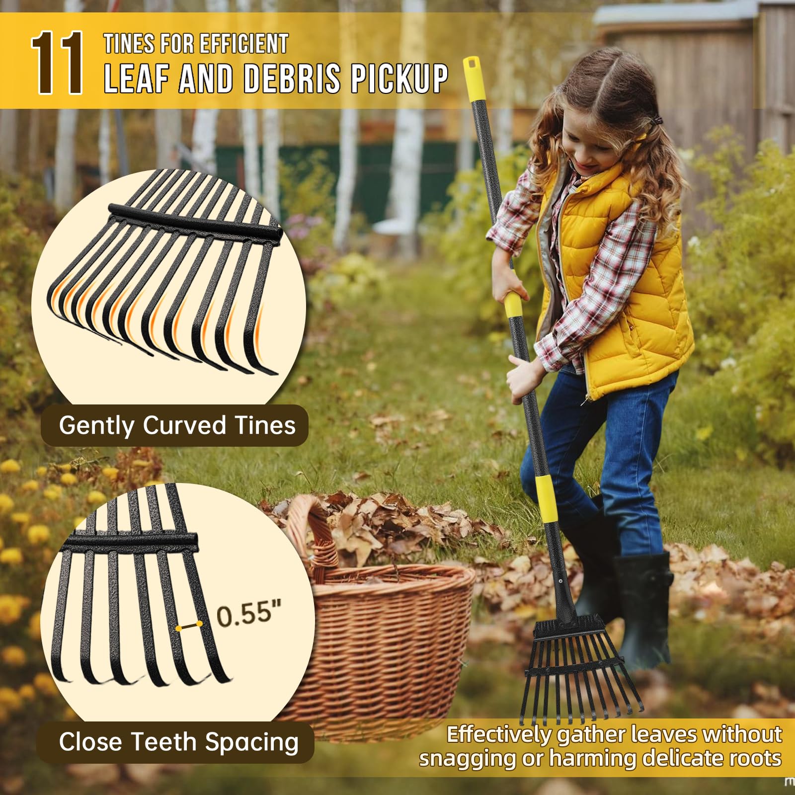 Justincity LJT0818J0177 Lawn-Leaf-Rakes - View #5