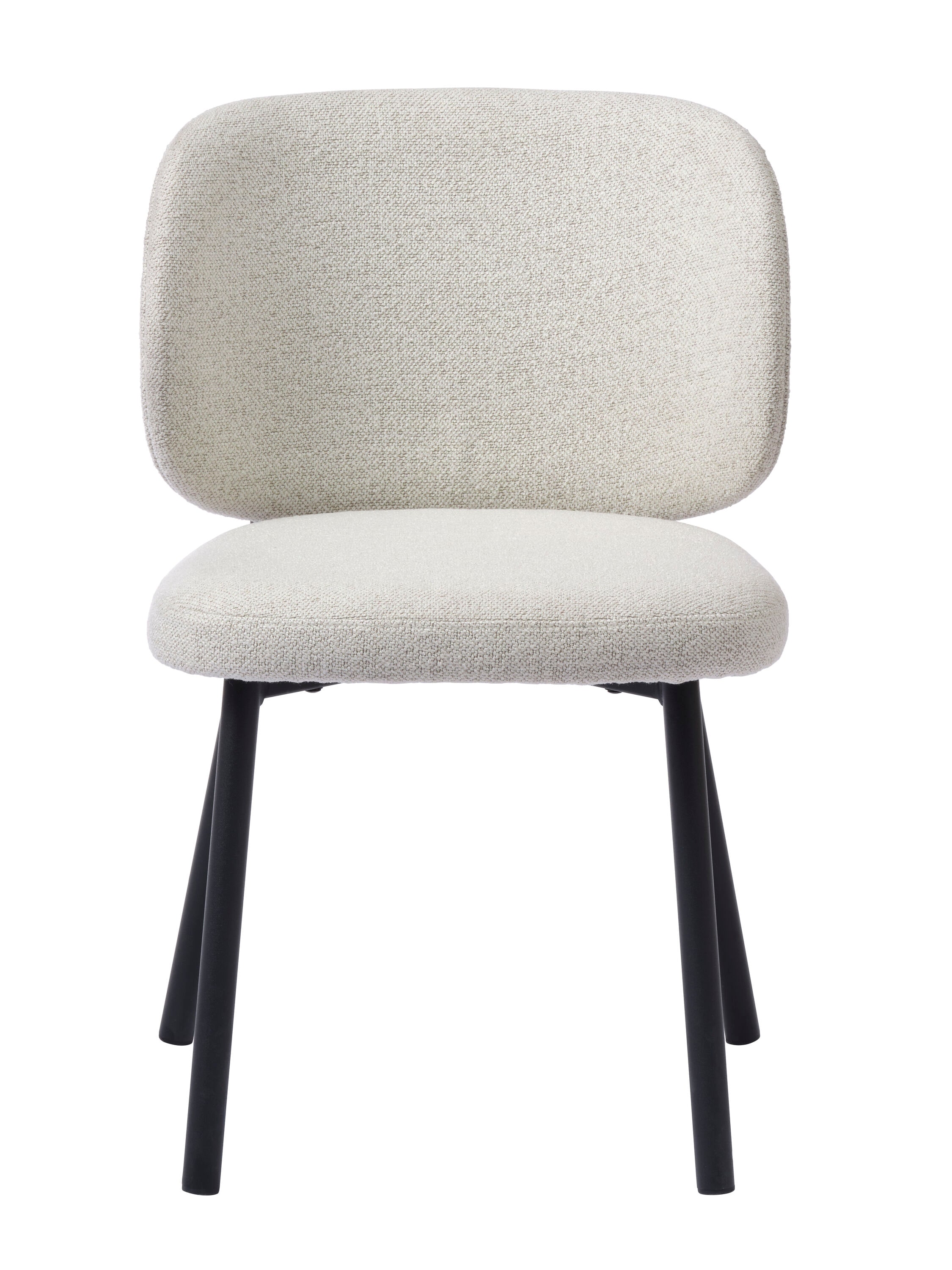  SW-4752-03 Contemporary/Modern Boucle Upholstered Dining Side Chair (Metal Frame)