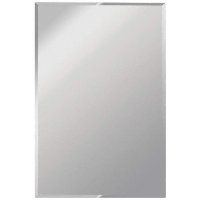 Dreamwalls 24-in W x 36-in H Beveled Frameless Wall Mirror in the