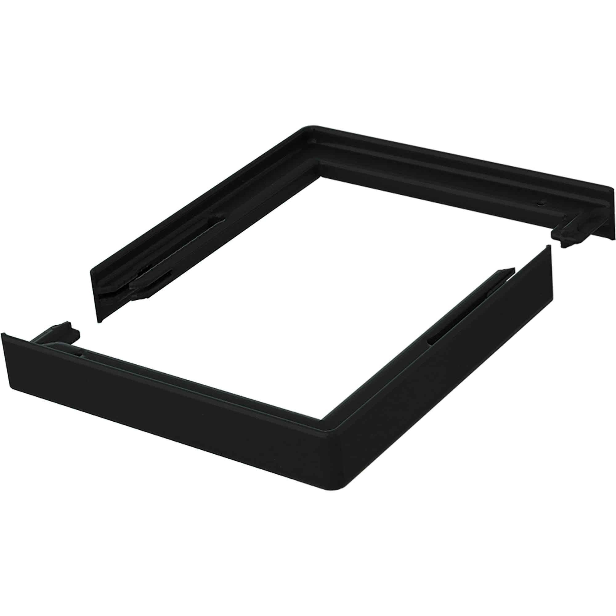 L.J. Smith Stair Systems LIW-4101GC-LSB 3.2677-in x 3.2677-in Black Stair Newel Post Installation kit