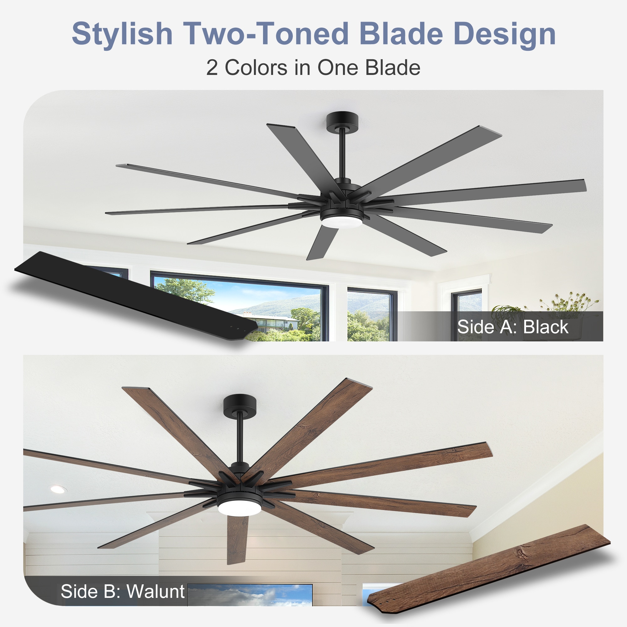 Airsurfer AS-29033-BK Ceiling-Fans - View #4