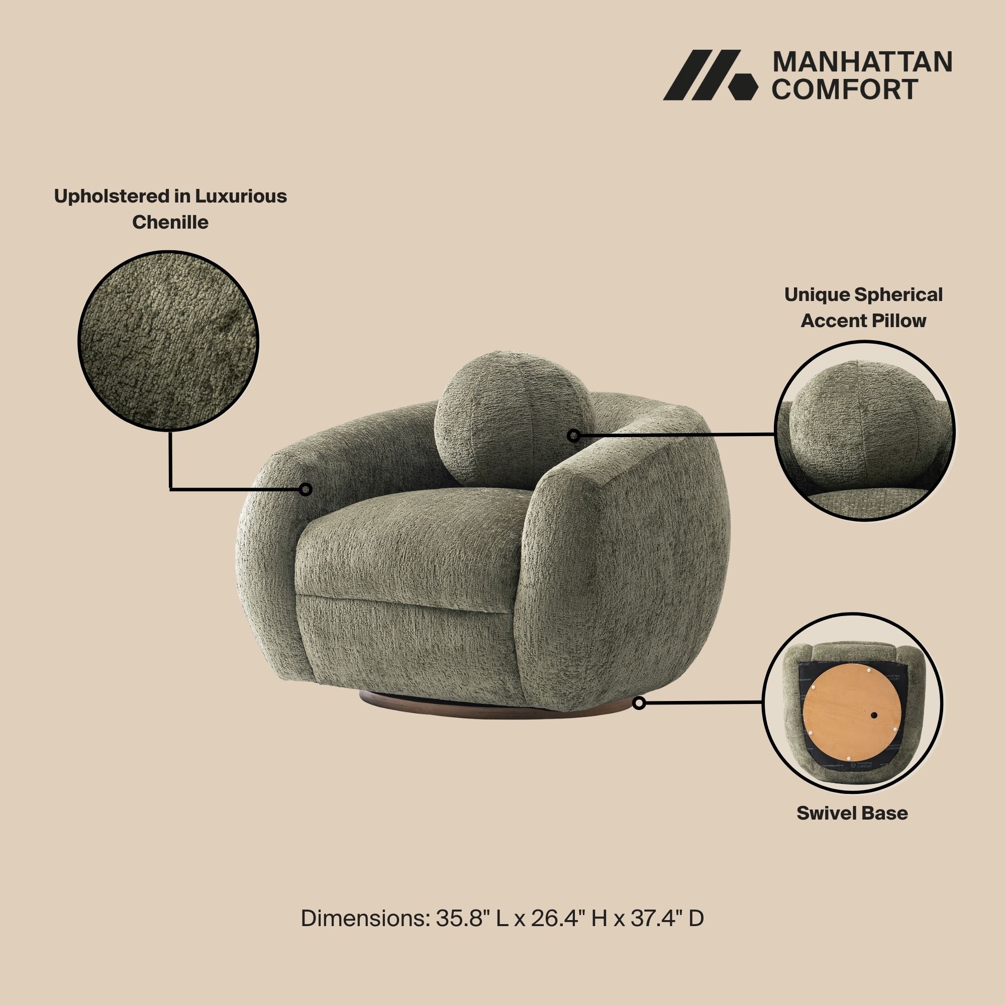 Manhattan Comfort 2-ACSF16-OG Living-Room-Sets - View #4