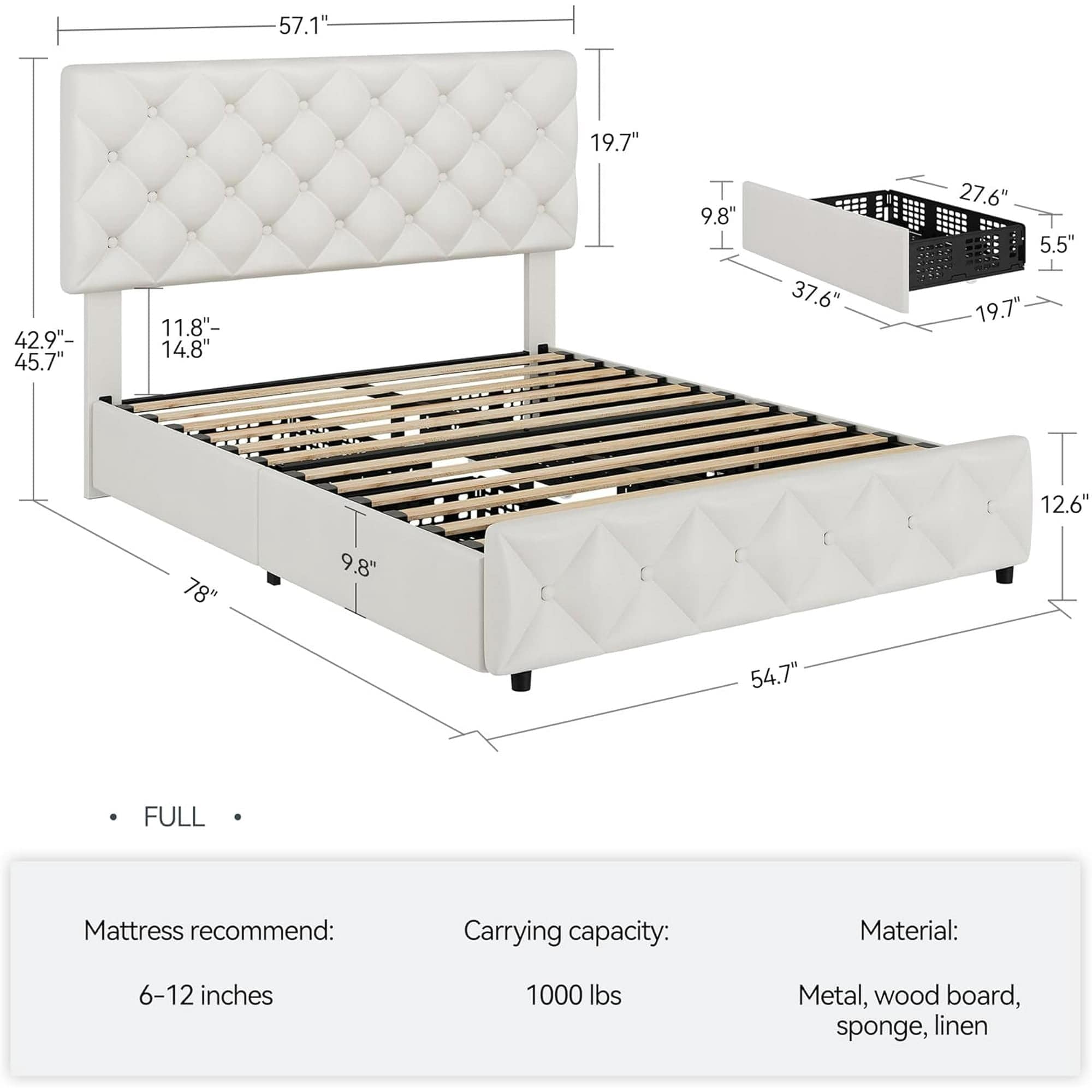 Qeetex LHF-BED-PHO-0ZIEW19T beds - View #2