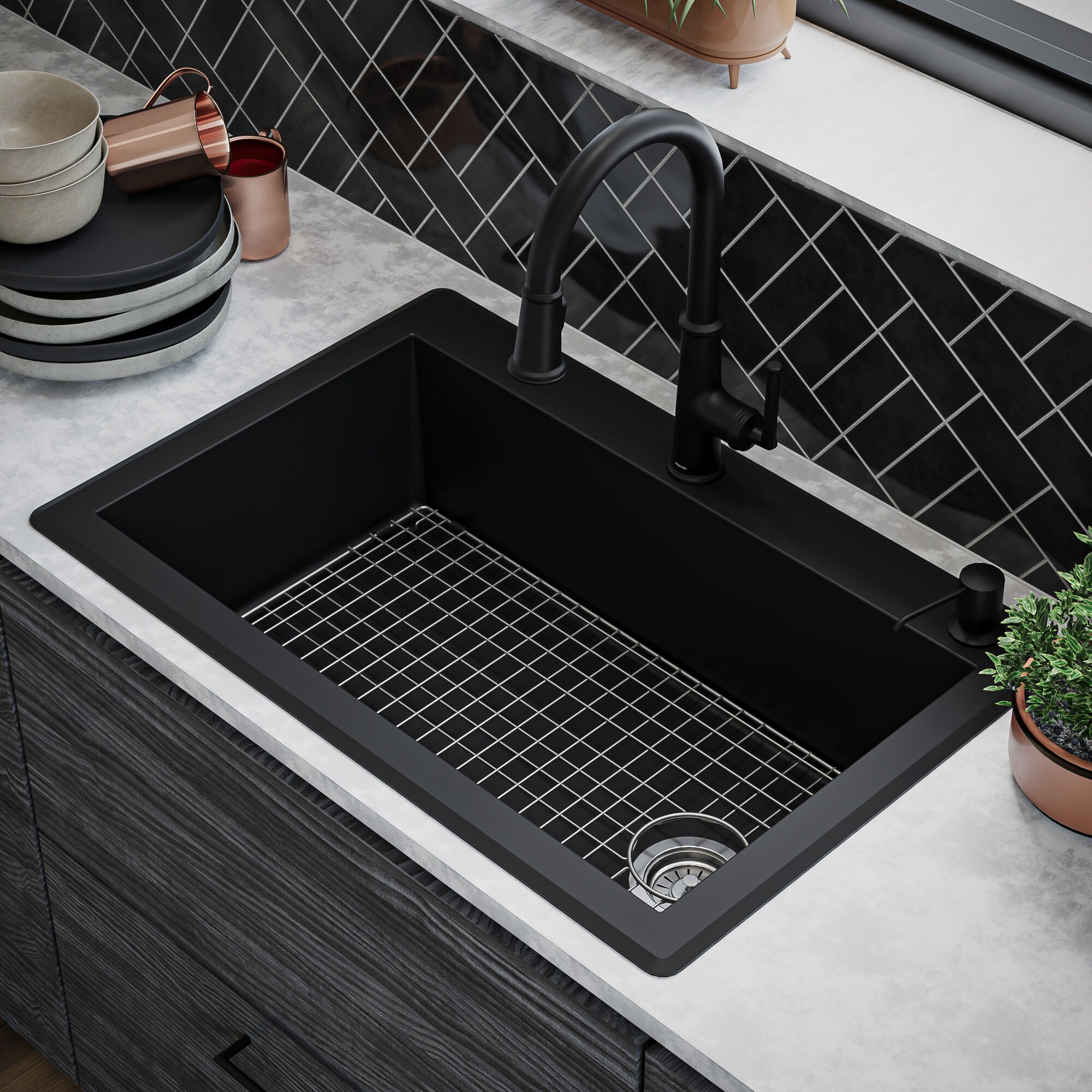 Karran QT-670-BL-PK1 Kitchen-Sinks - View #13