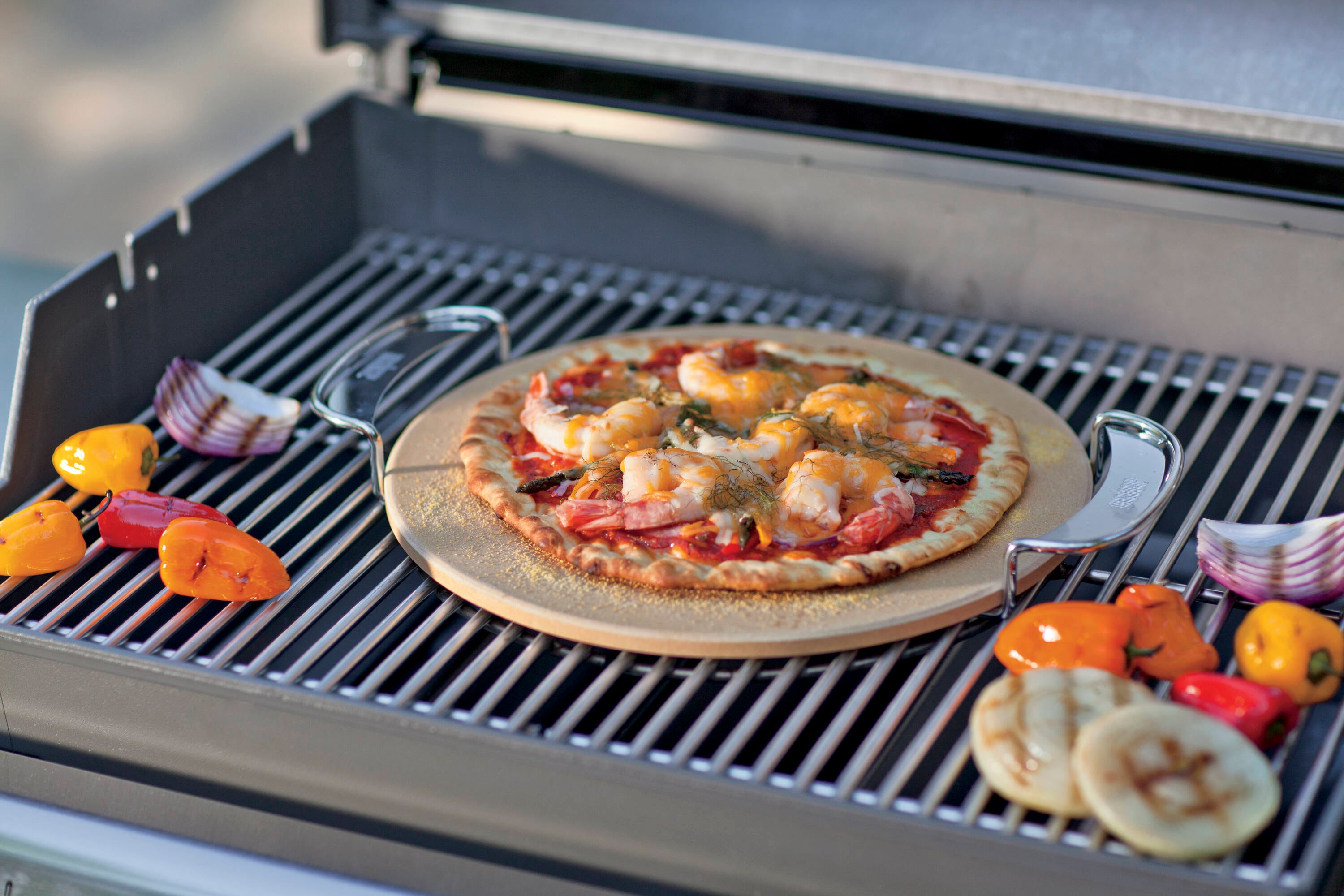Weber 7586 Gas-Grill-Cookgrates-Warmracks - View #2