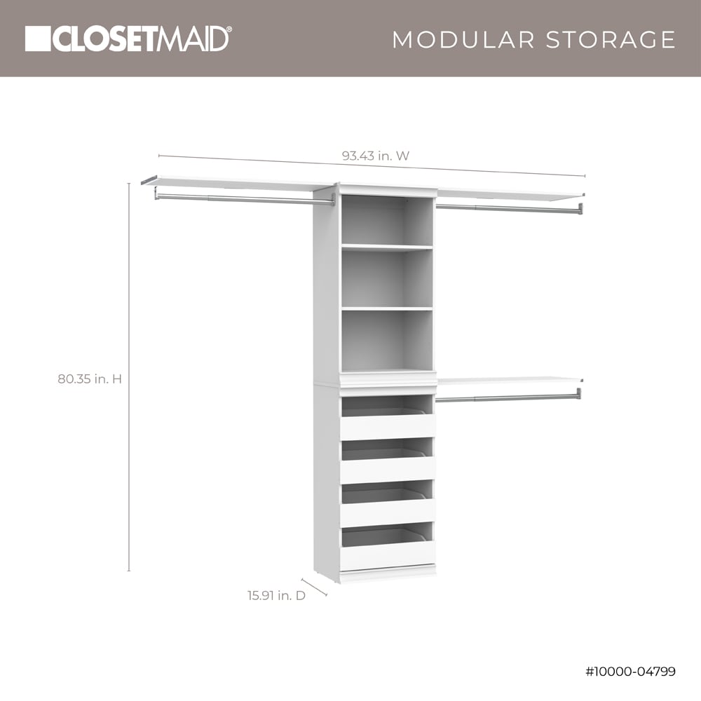 ClosetMaid 10000-04799 Wood-Closet-Kits - View #5
