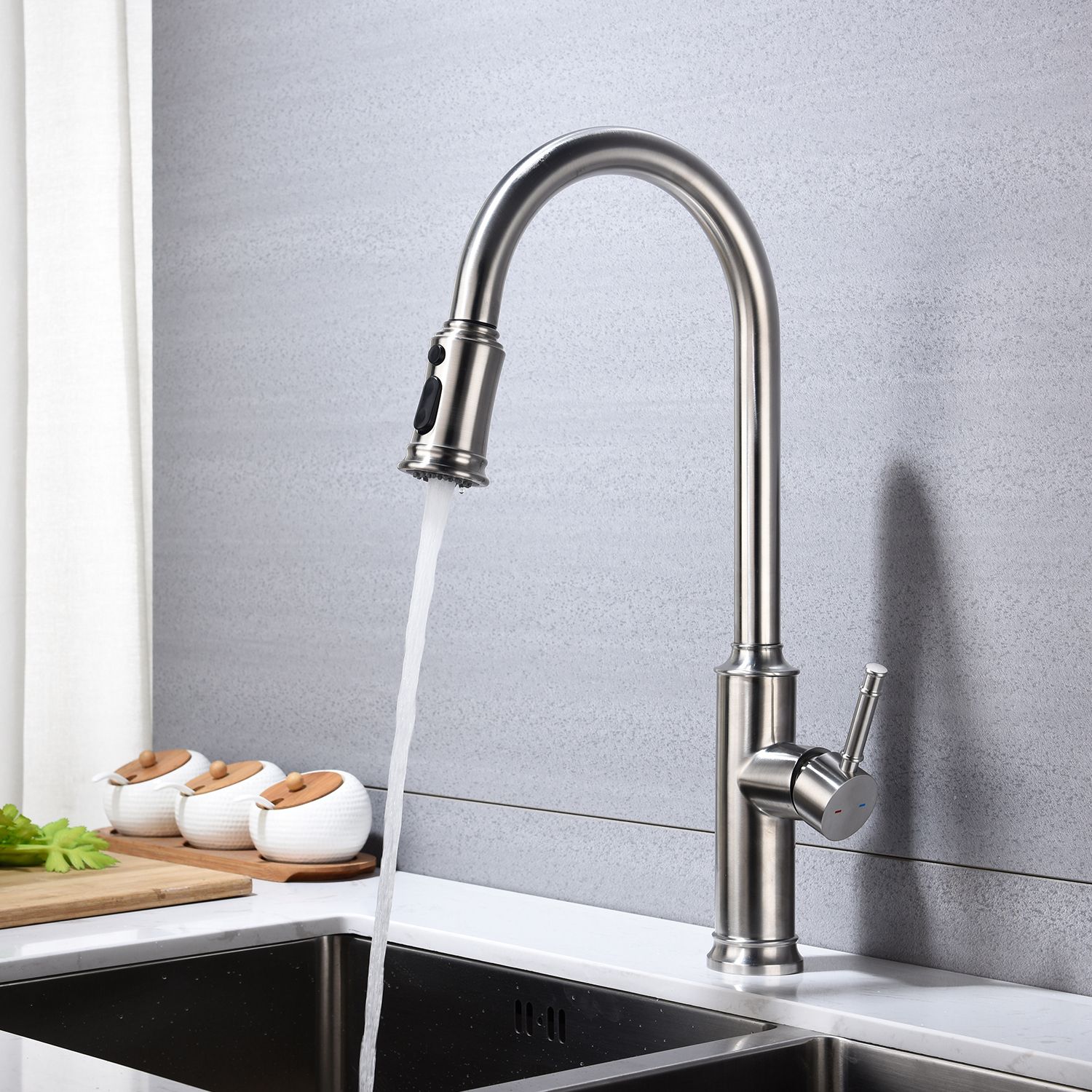 WEWE DOBAWE-D0102HHVE7G Kitchen-Faucets - View #2