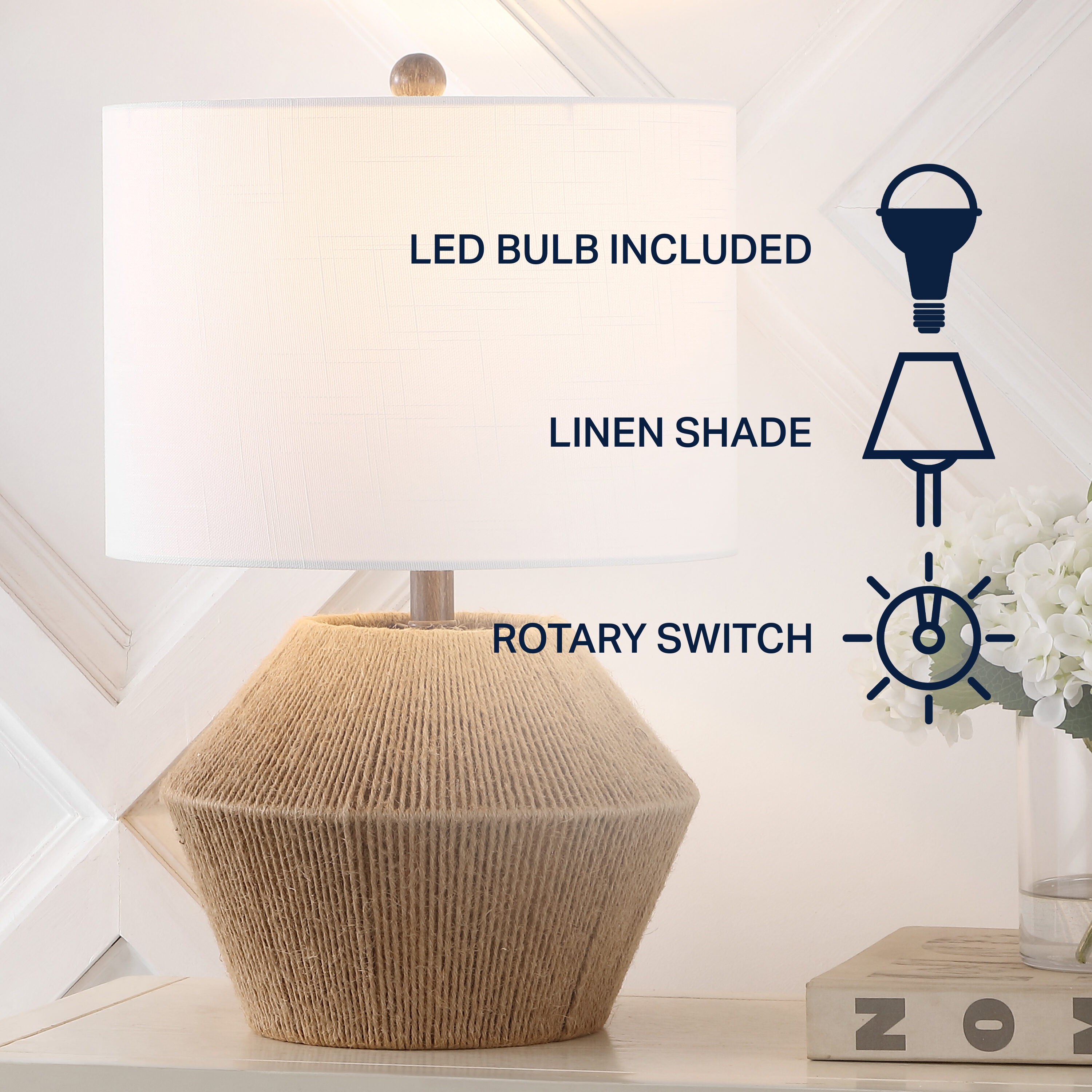 JONATHAN  Y JYL4049A Table-Lamps - View #3