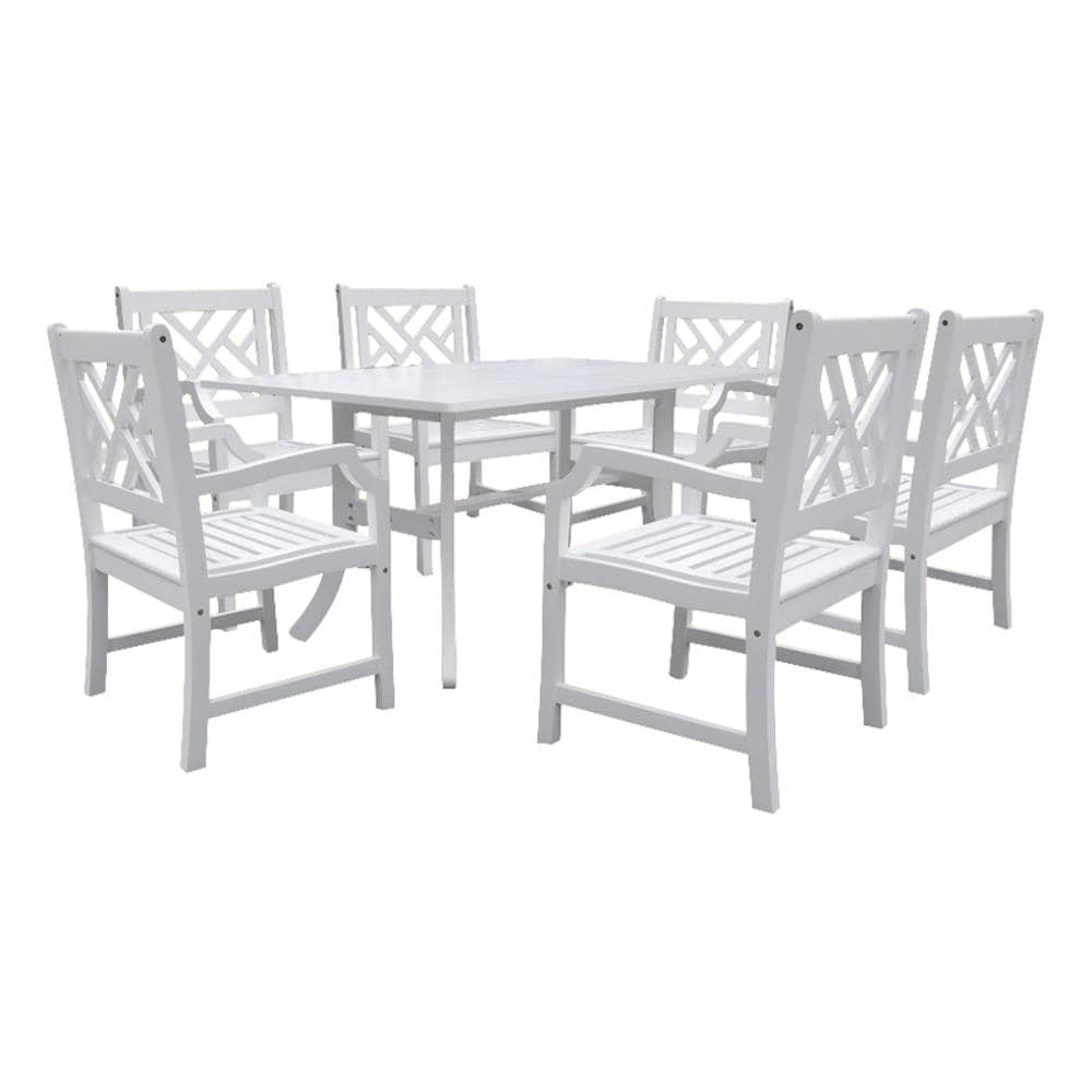 bradley 7 piece dining set