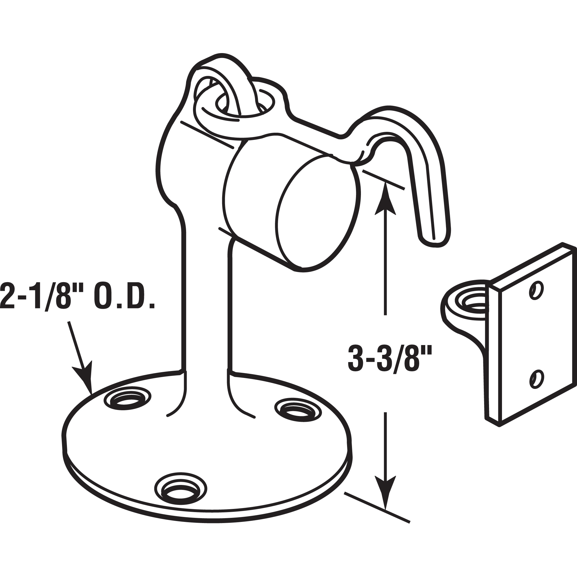Prime-Line J 4601 Door-Bumpers-Stops2 - View #2