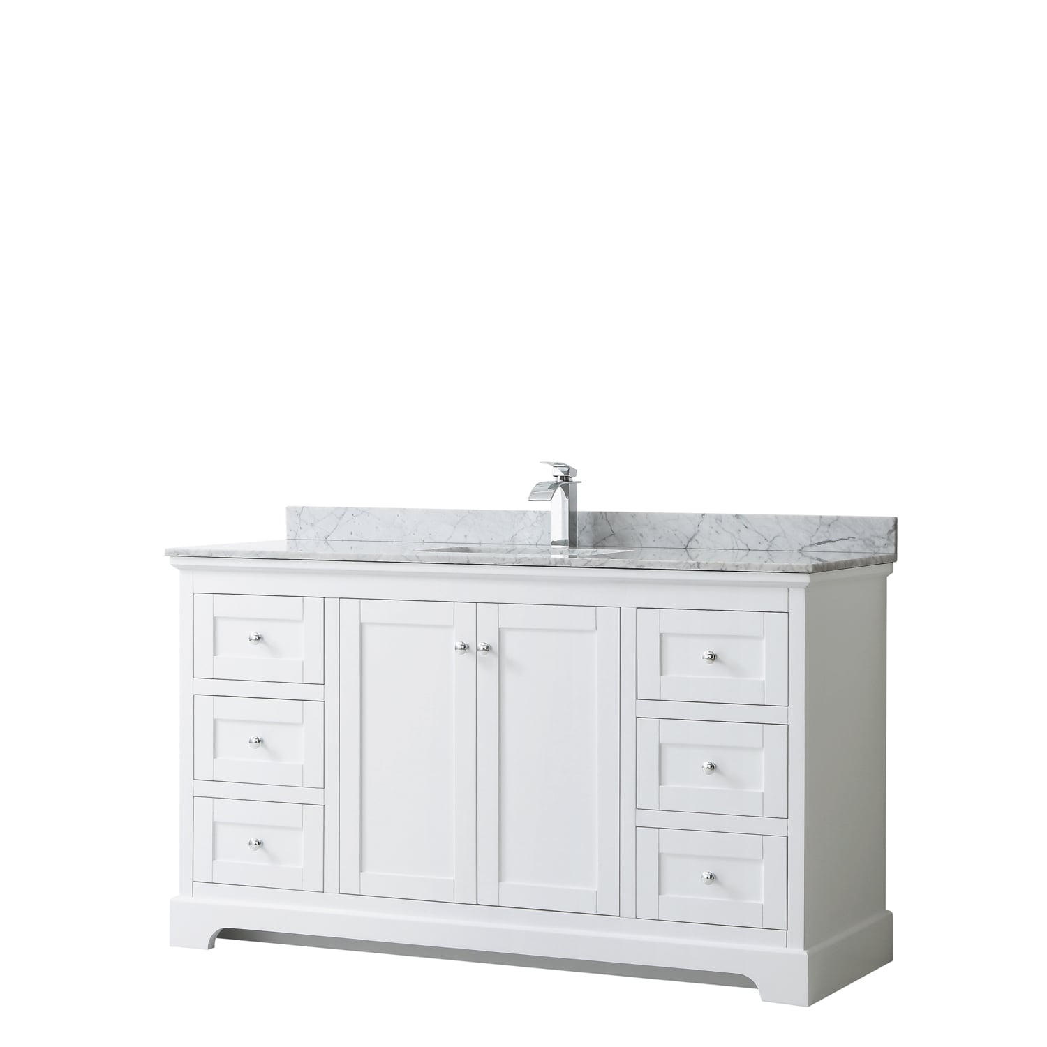 Miniyam 22 inch Bathroom Vanity Sink Combo for Small Space, Wall Mounted Cabinet Set, White, Size: 22 inch x 13 inch