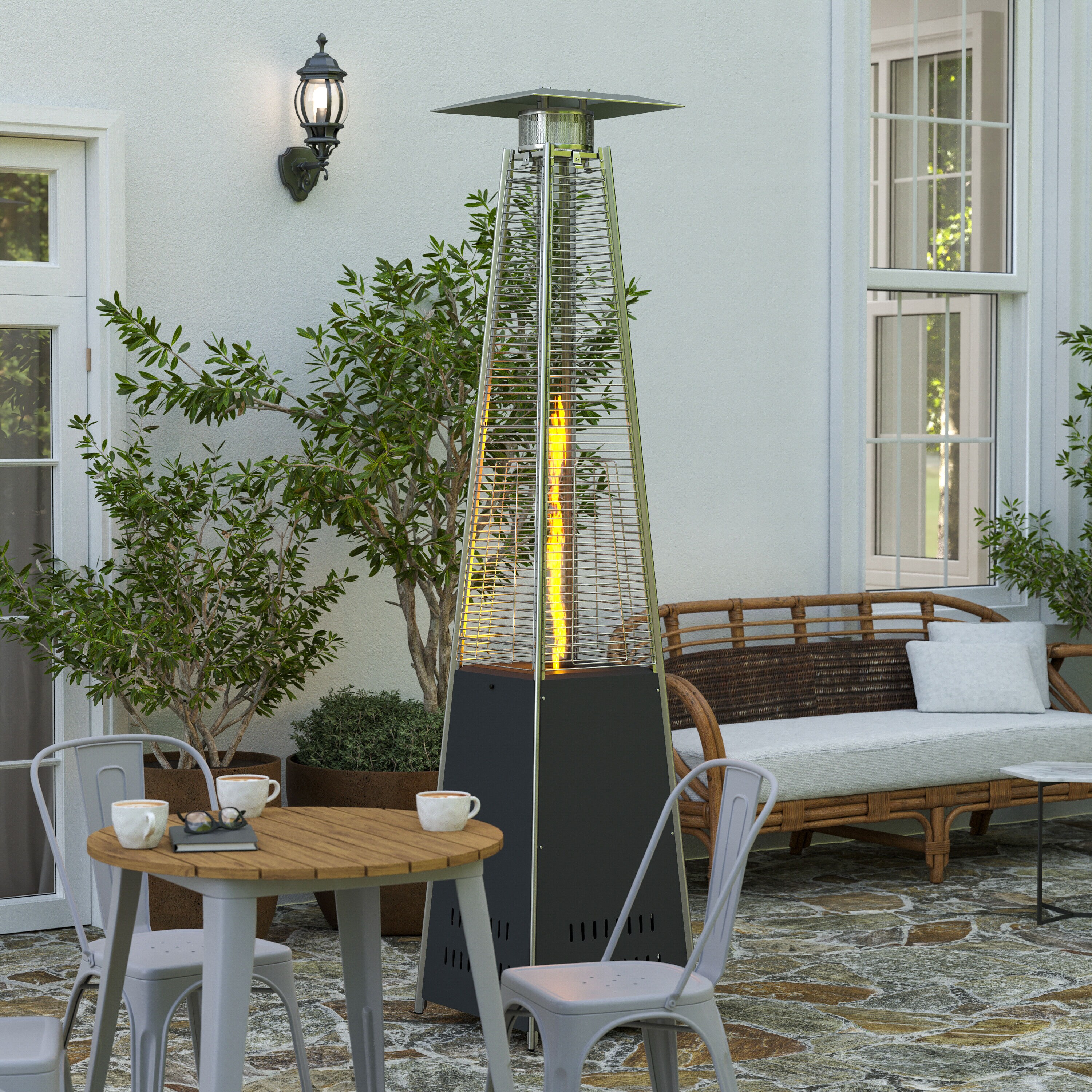 Merrick Lane 196861104077 Outdoor-Gas-Patio-Heaters - View #2