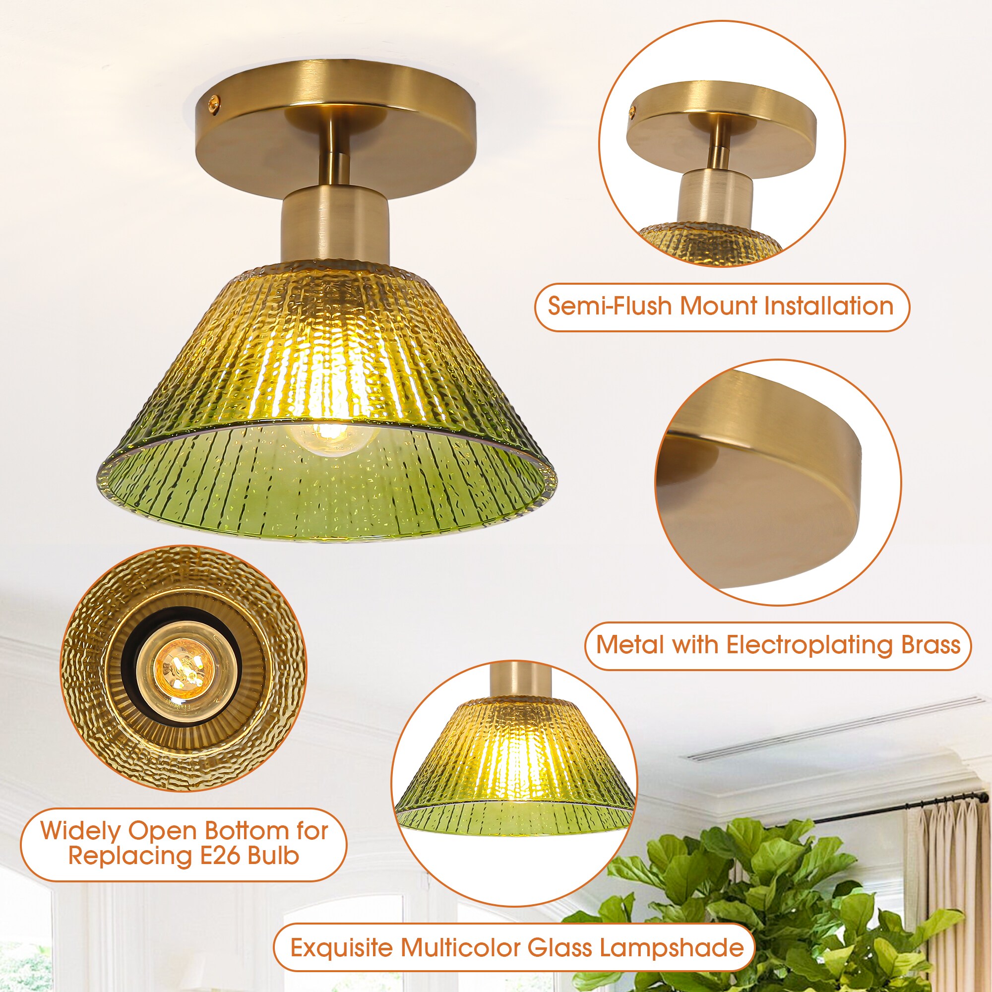 Parrot Uncle C3011GN flushmounts - View #5