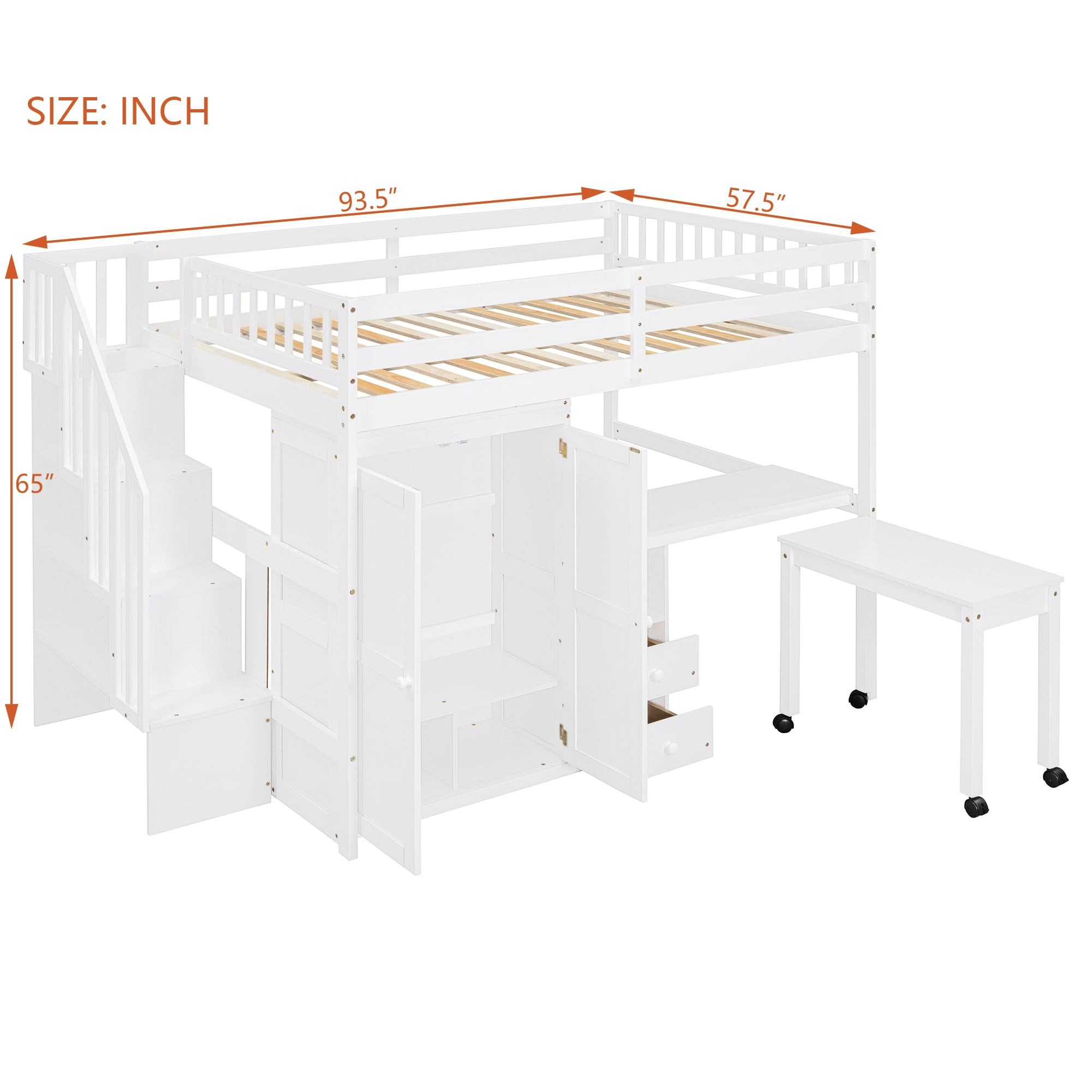 Clihome CL-LF0014K Bunk-Beds - View #8