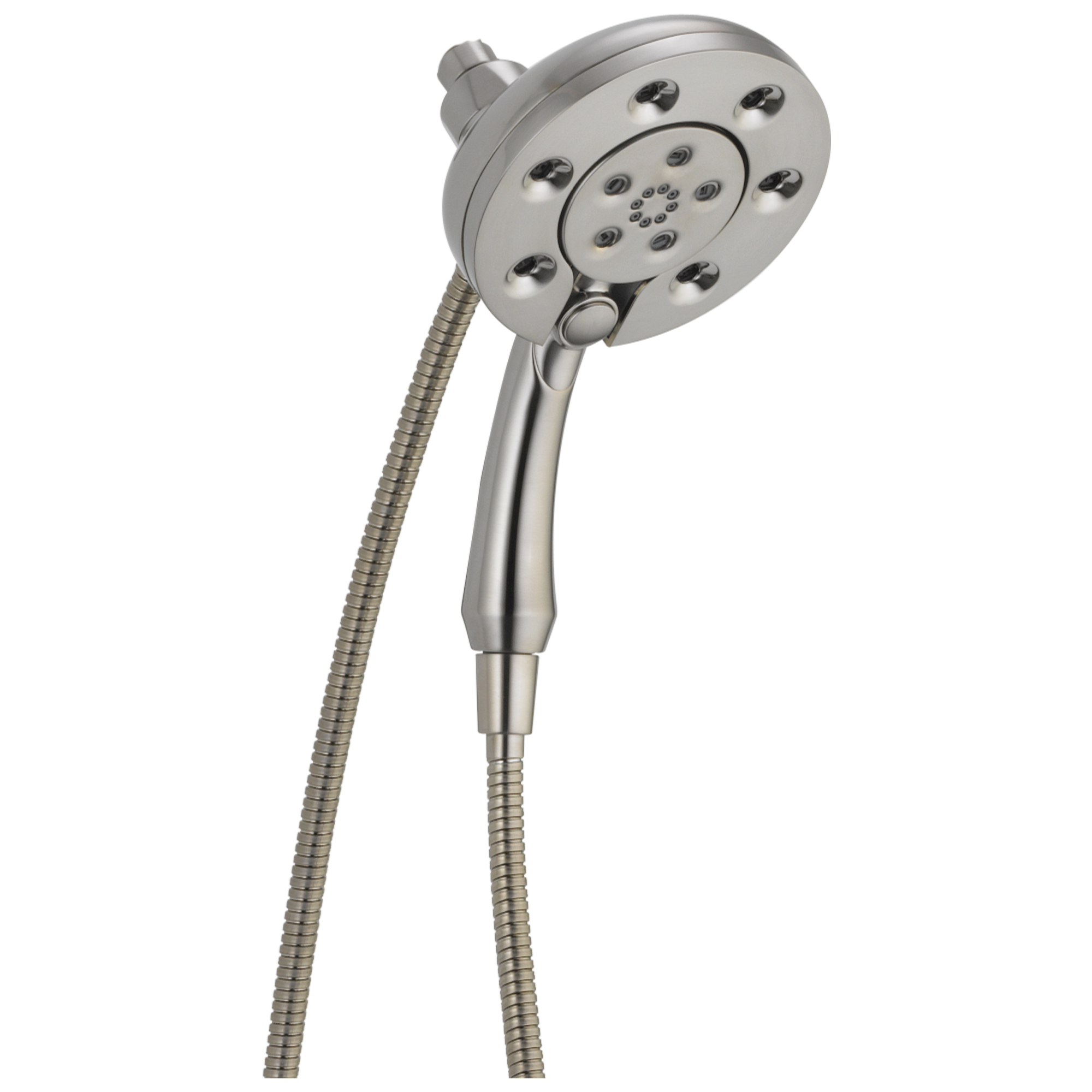 Delta 58472-SS-PR 4.0 -Settings Lumicoat Stainless 5.6875-in Round Dual/Combo Shower Head 2.5 GPM