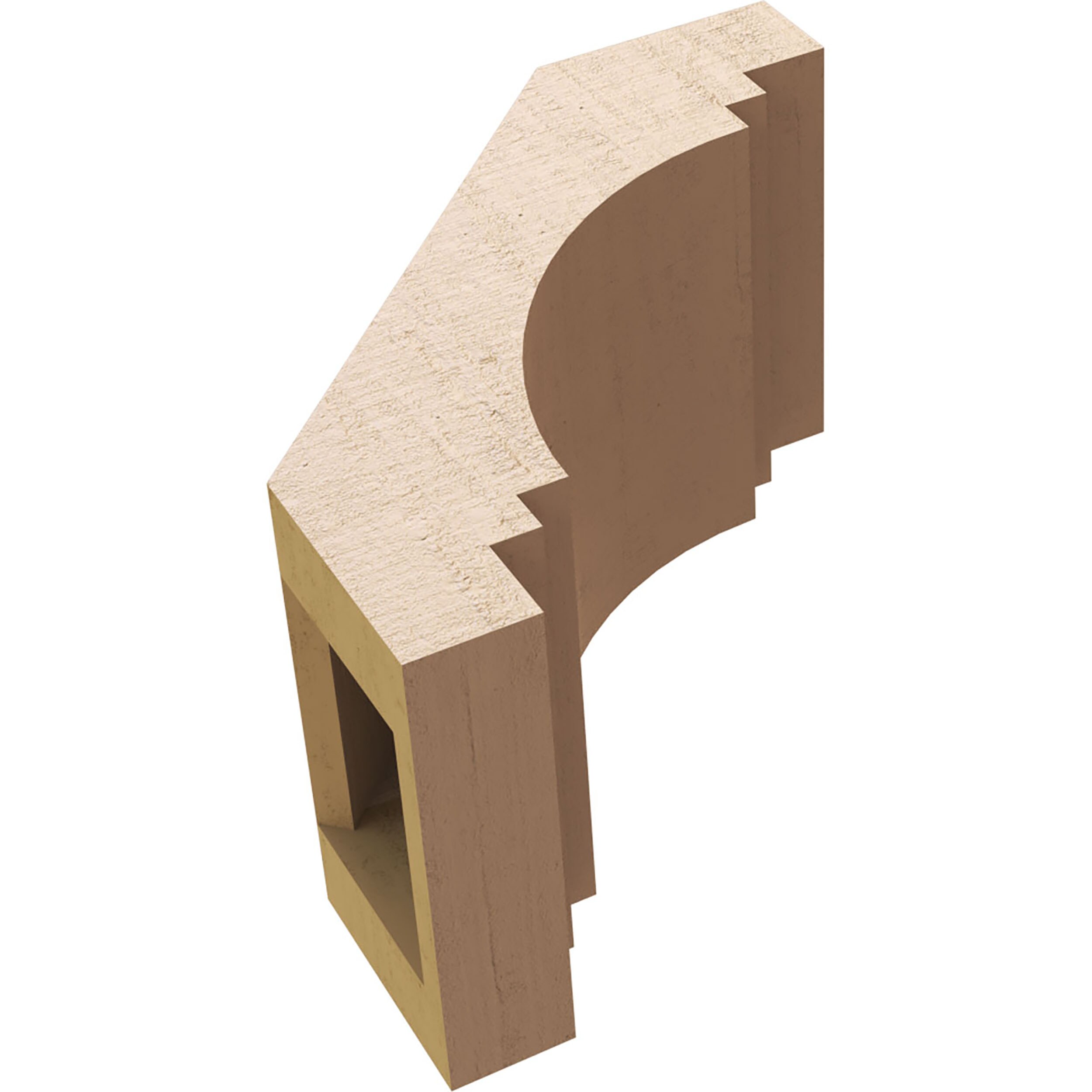 Ekena Millwork BRCUR05X08X08PECRCPR braces - View #13