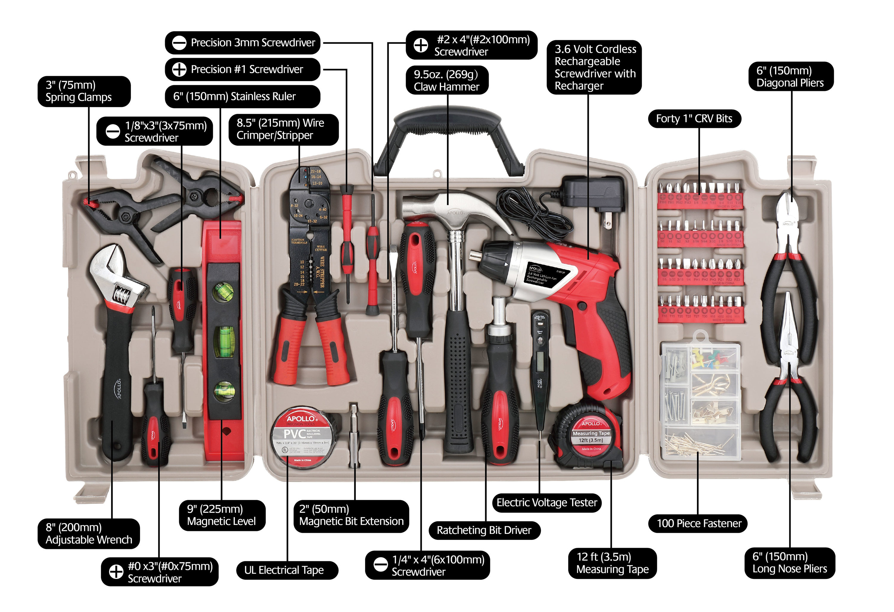 Apollo Tools DT0739 Tool-Sets - View #4