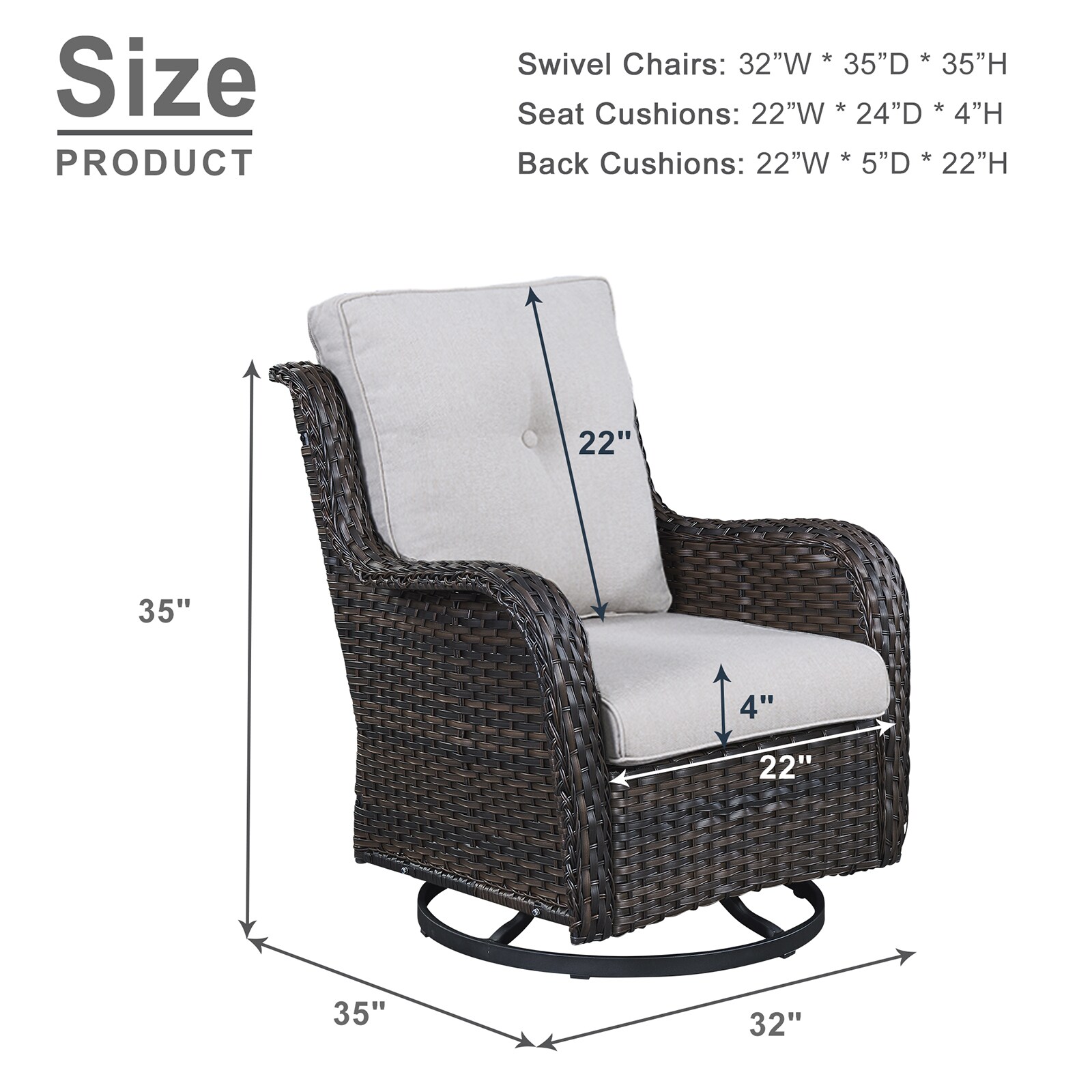 Rilyson FS023-2X2 Patio-Chairs - View #8