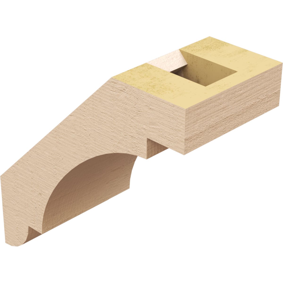 Ekena Millwork BRCUR03X06X06ASPRCPR braces - View #6