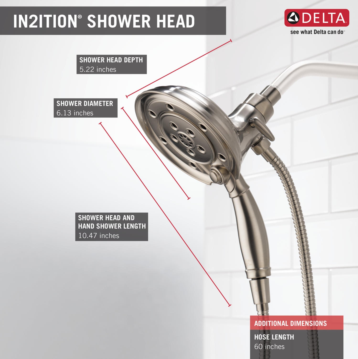 Delta 58471-SS-PK Fixed-Showerhead - View #8