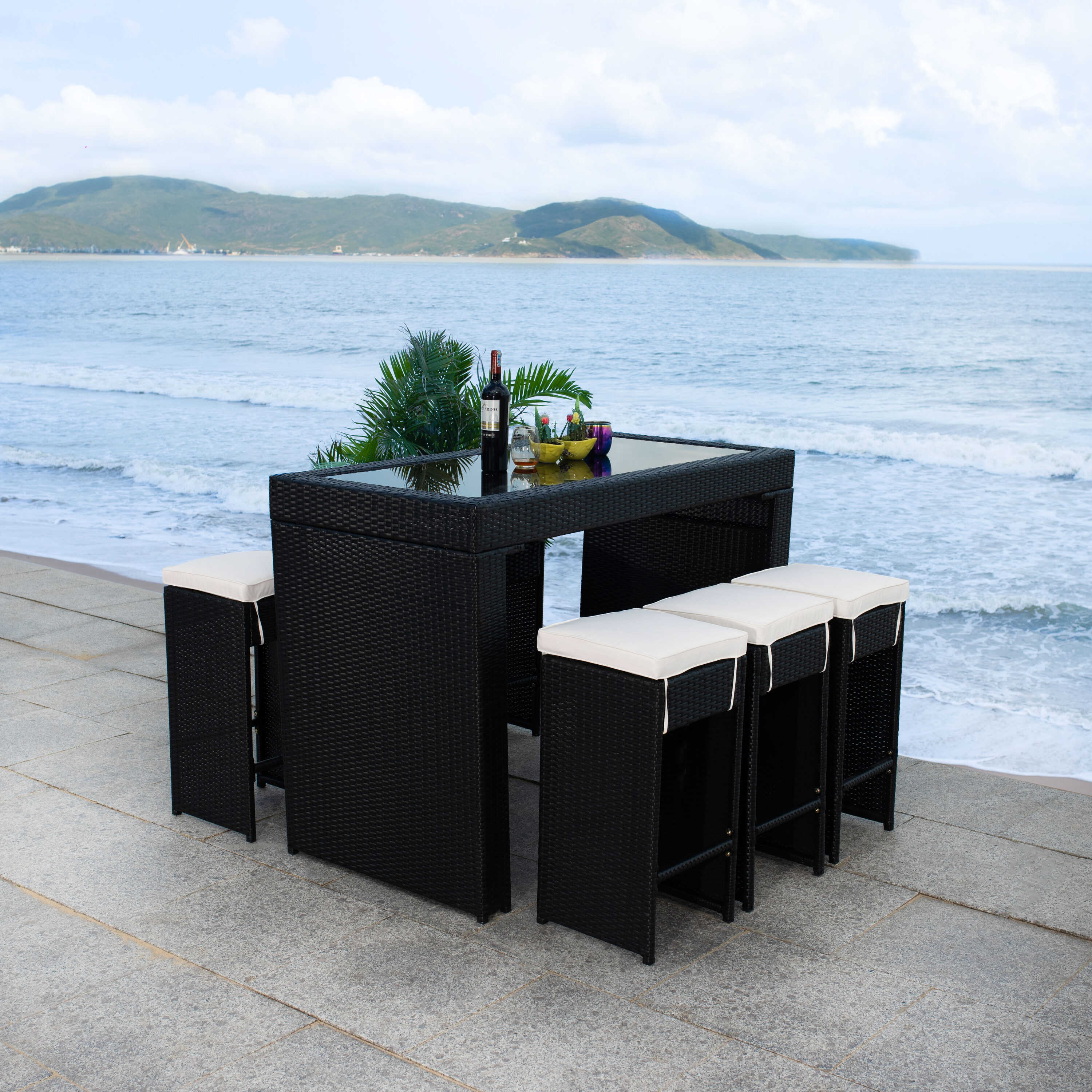 Safavieh PAT7502A Patio-Conversation-Sets - View #2